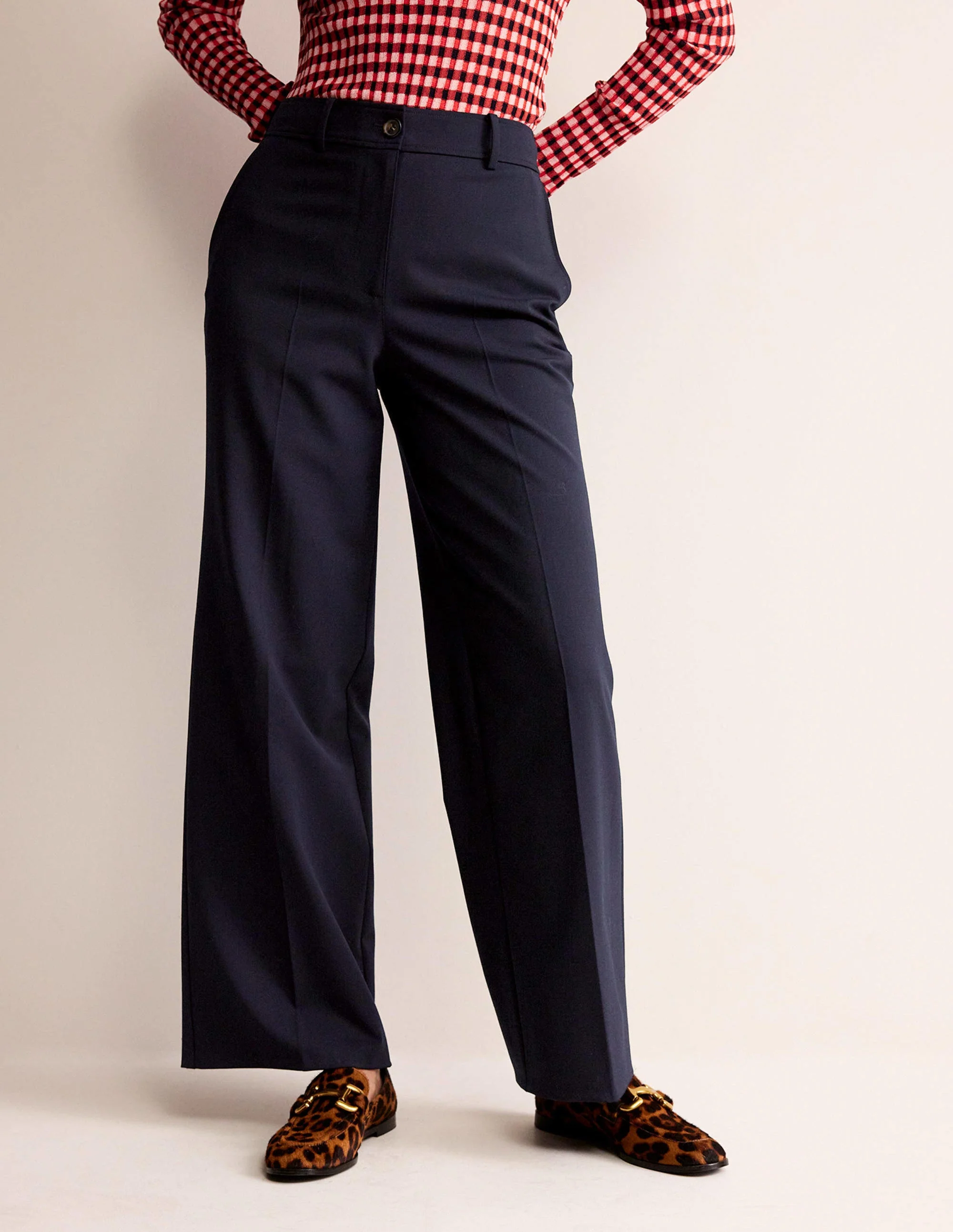 Westbourne Hose aus Wolltwill-Marineblau - Image 4