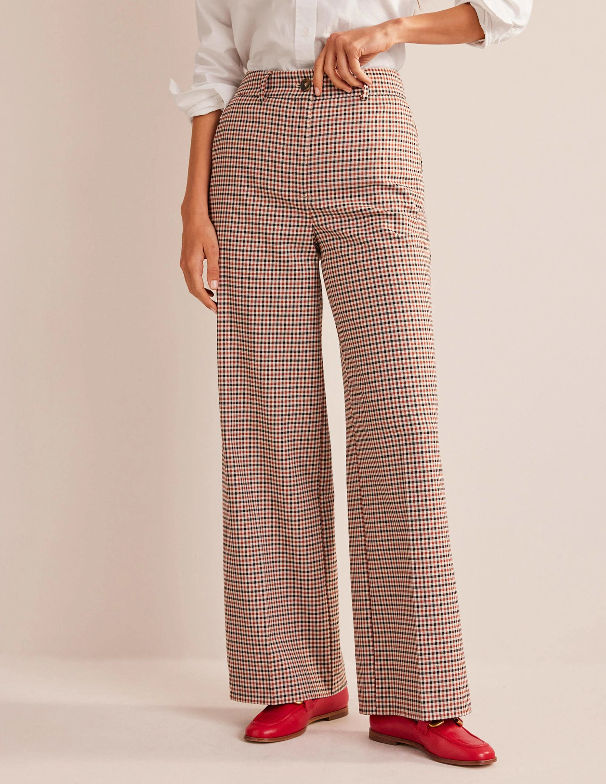 Westbourne Hose mit weitem Bein-Kariert - Image 4