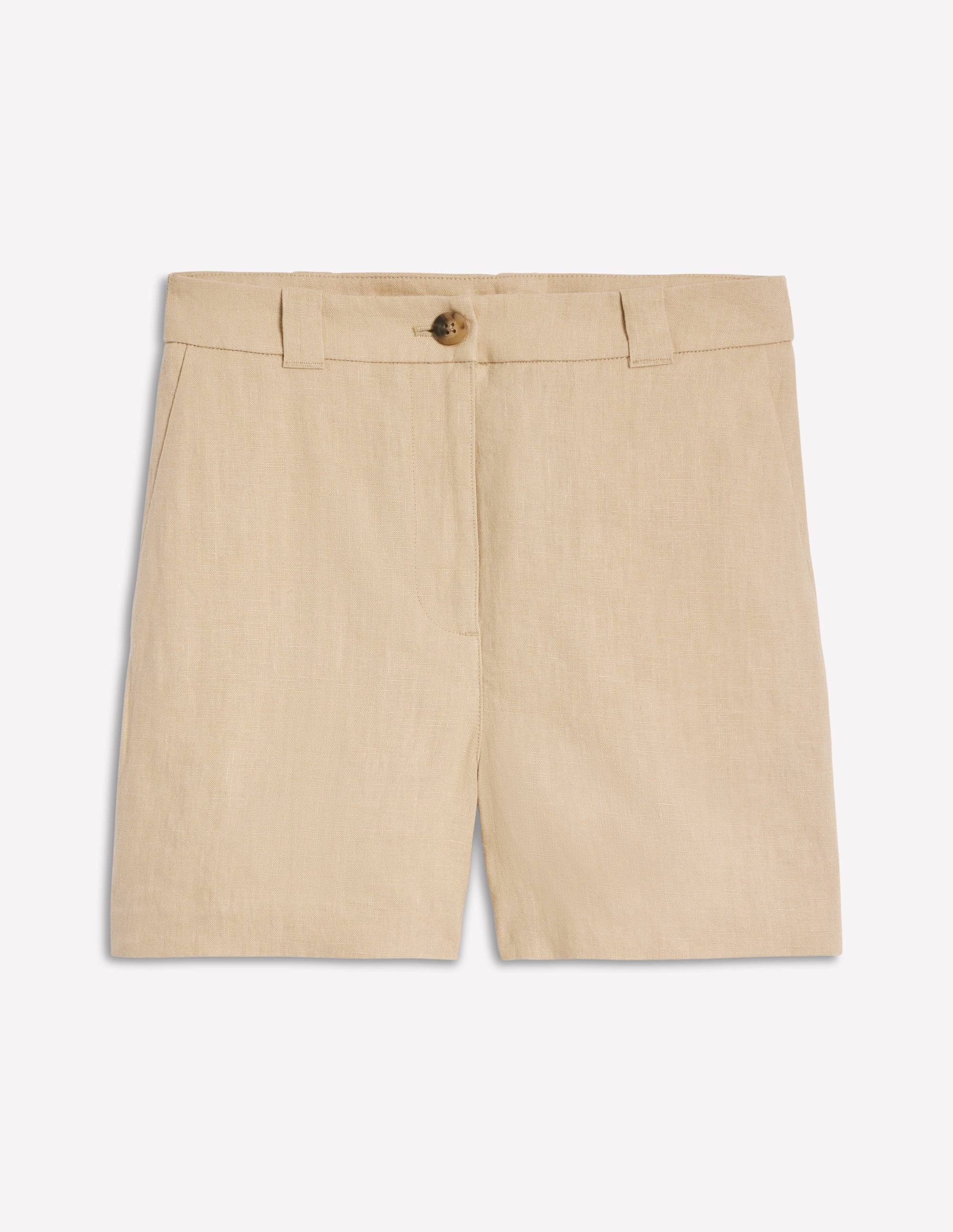 Westbourne Kurze Hose aus Leinen-Beige - Image 5
