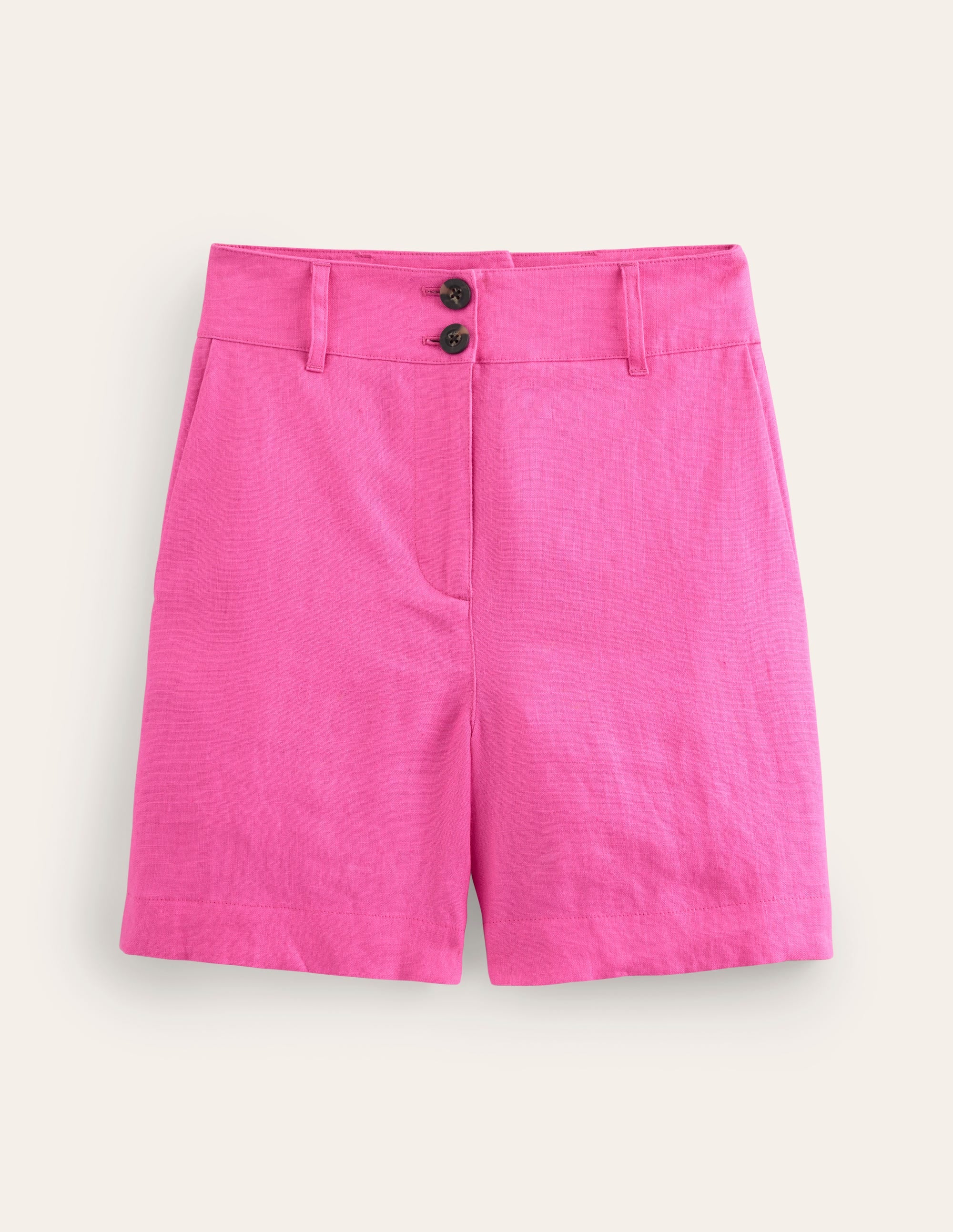 Westbourne Kurze Hose aus Leinen-Knalliges Stiefmütterchen - Image 5