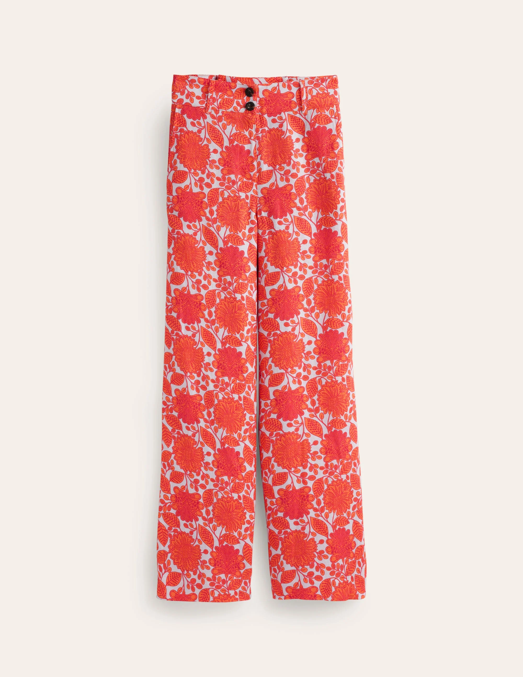 Westbourne Leinenhose-Feuerwerk, Gardenia Swirl - Image 5
