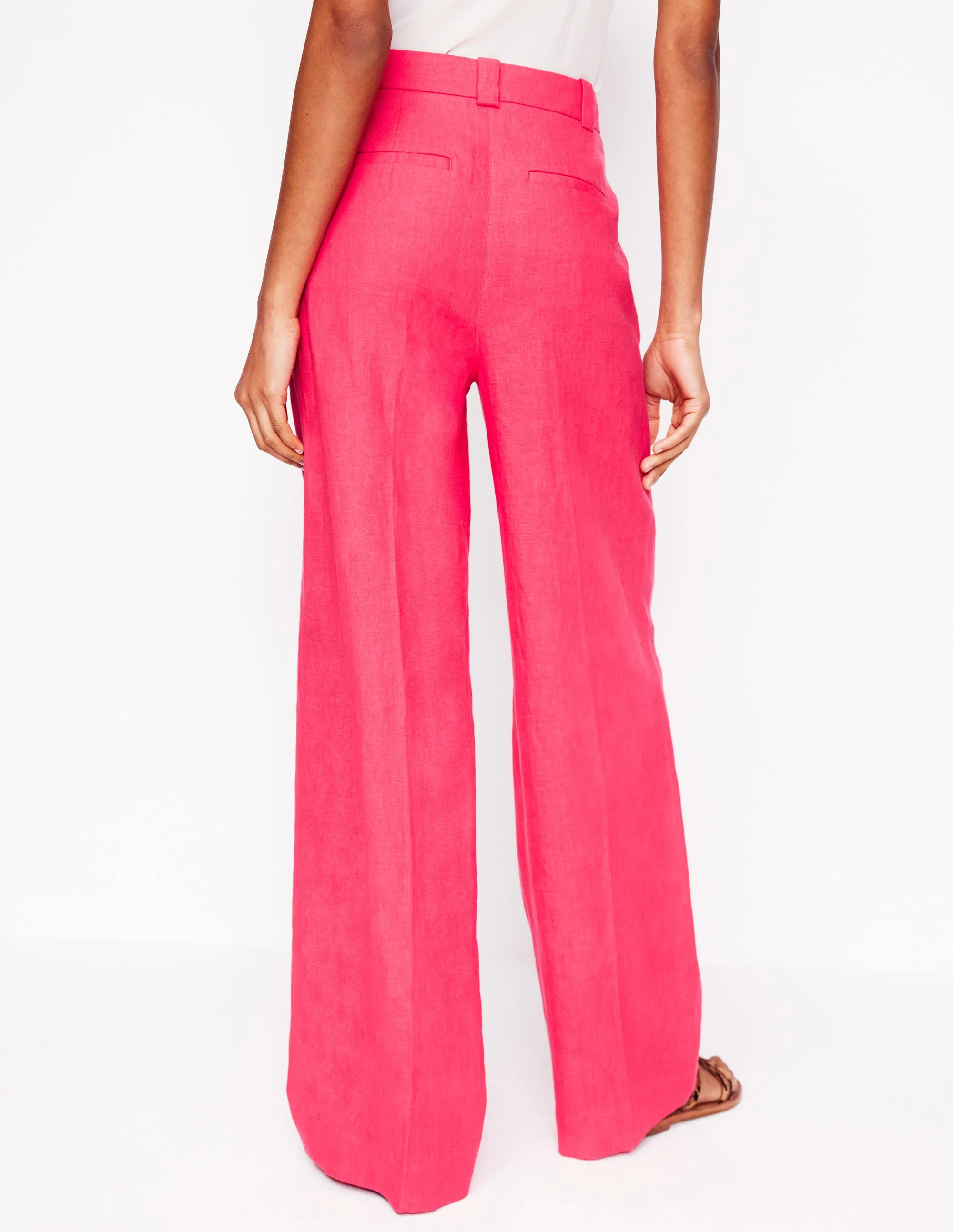 Westbourne Leinenhose-Kamelienrosa - Image 3