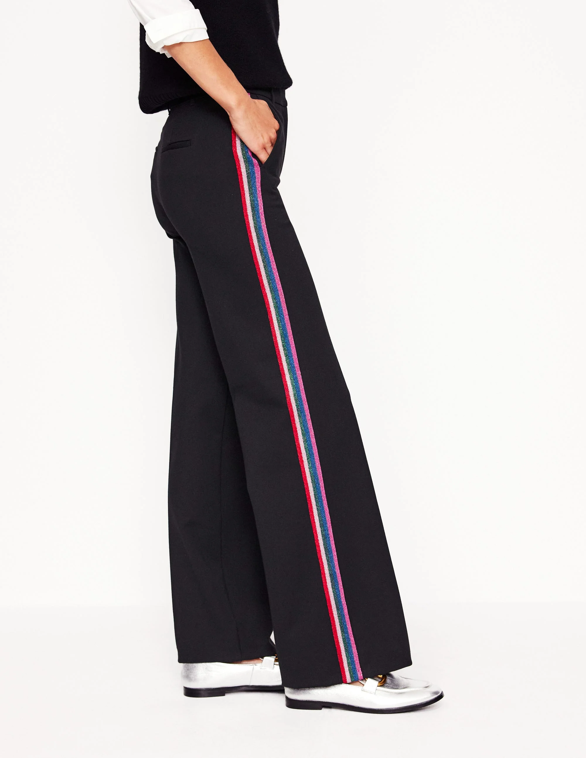 Westbourne Ponté-Hose-Black - Image 5