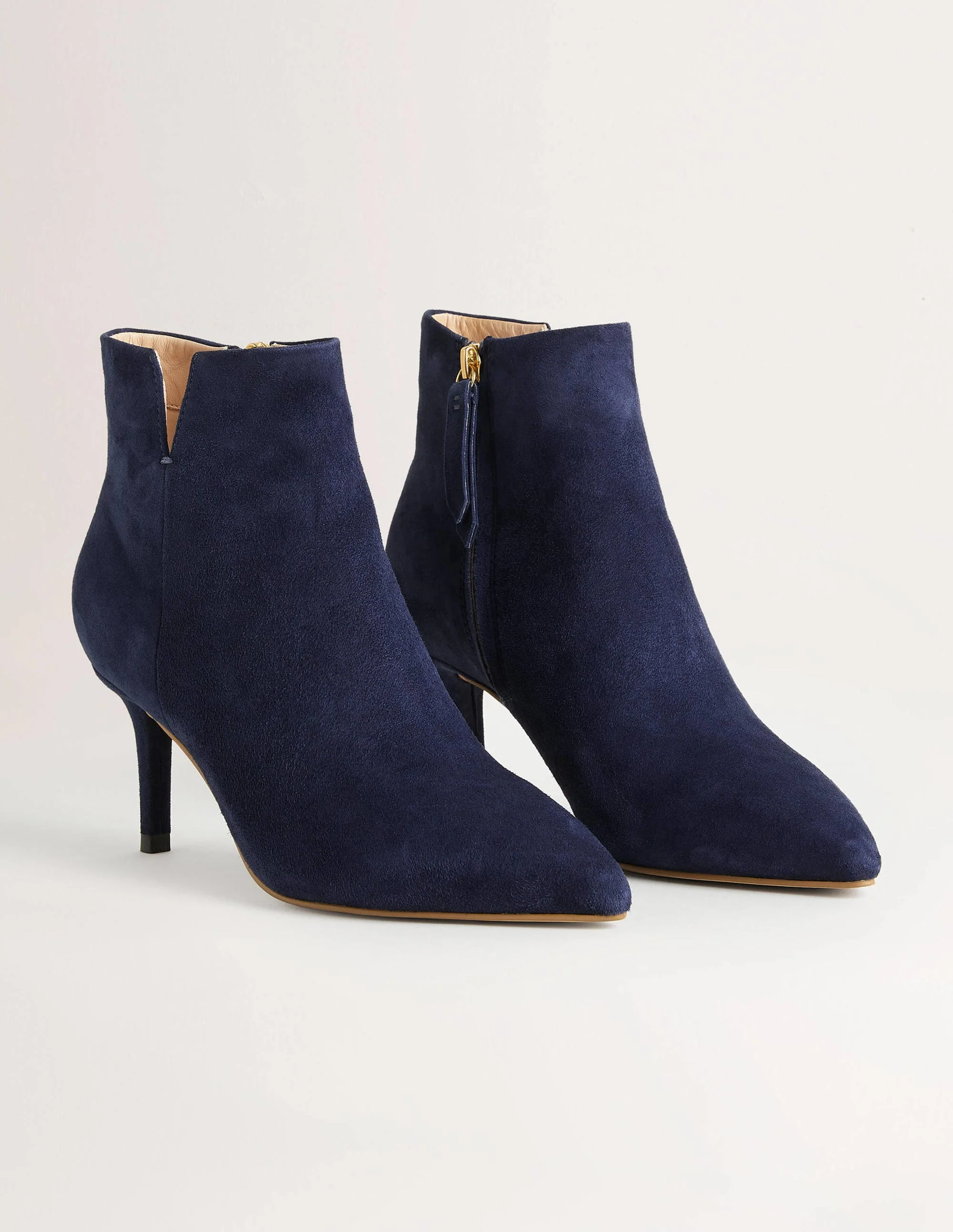 Wildlederstiefeletten-Marineblau - Image 2