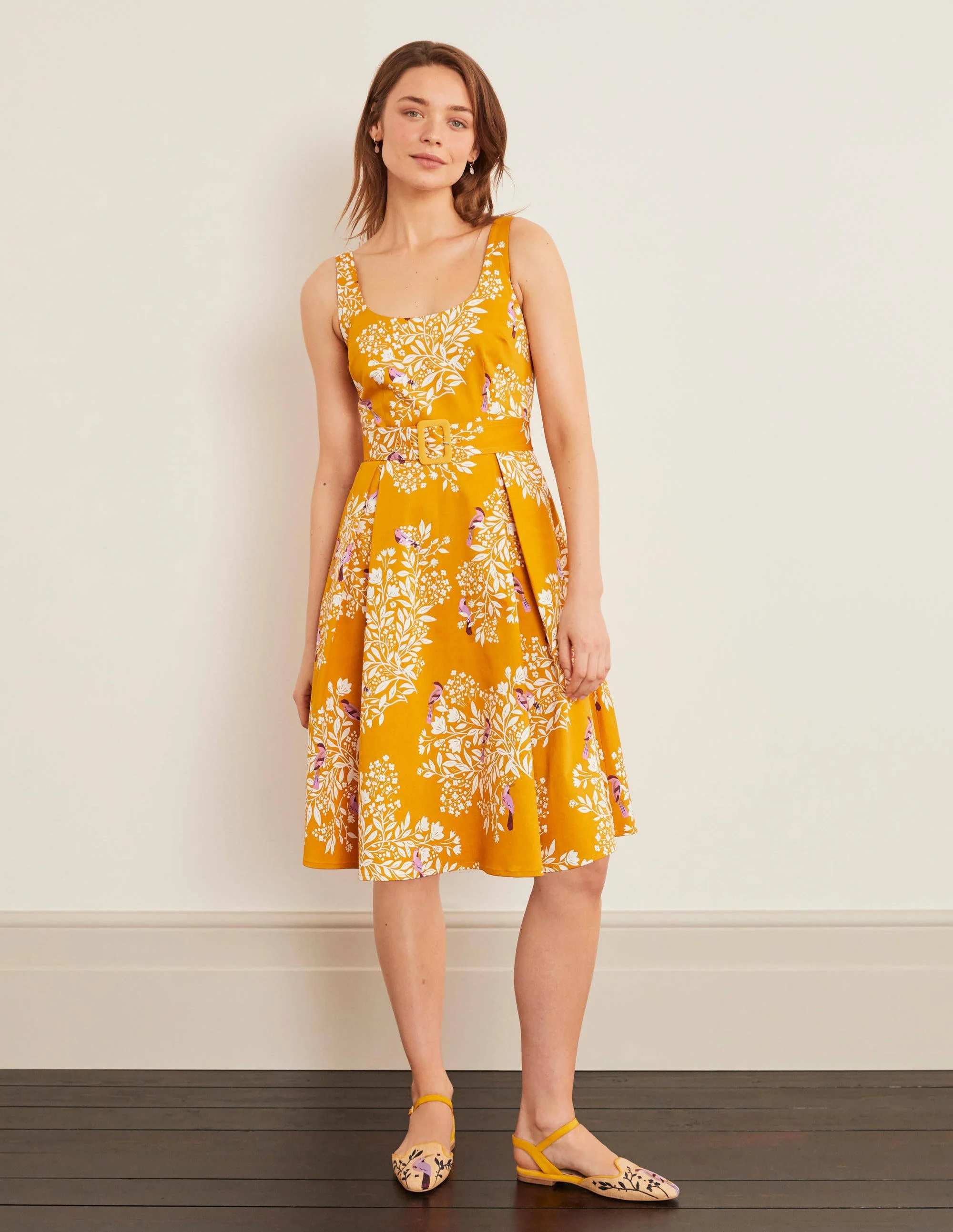 Winifred Kleid-Sonnengelb, Gartentraum - Image 2