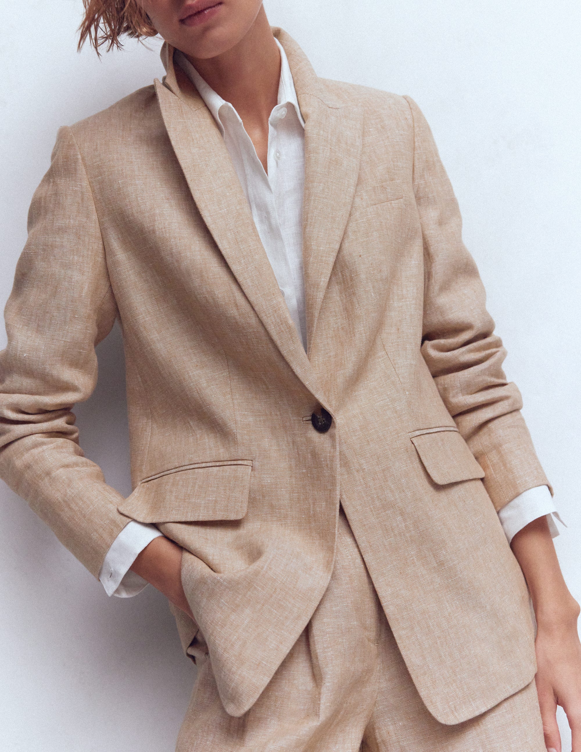Woodbridge Leinenblazer-Amphore, Chambray - Image 2