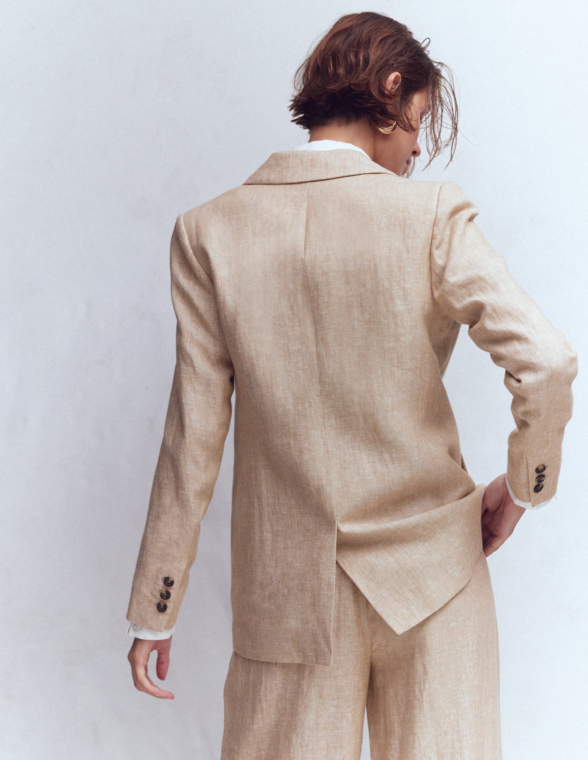 Woodbridge Leinenblazer-Amphore, Chambray - Image 3
