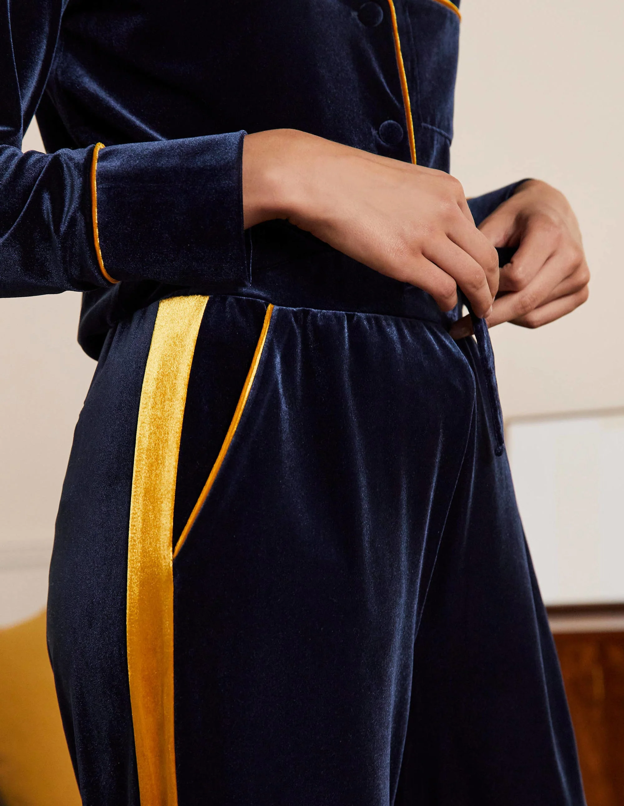 Zena Hose-Marineblau - Image 2