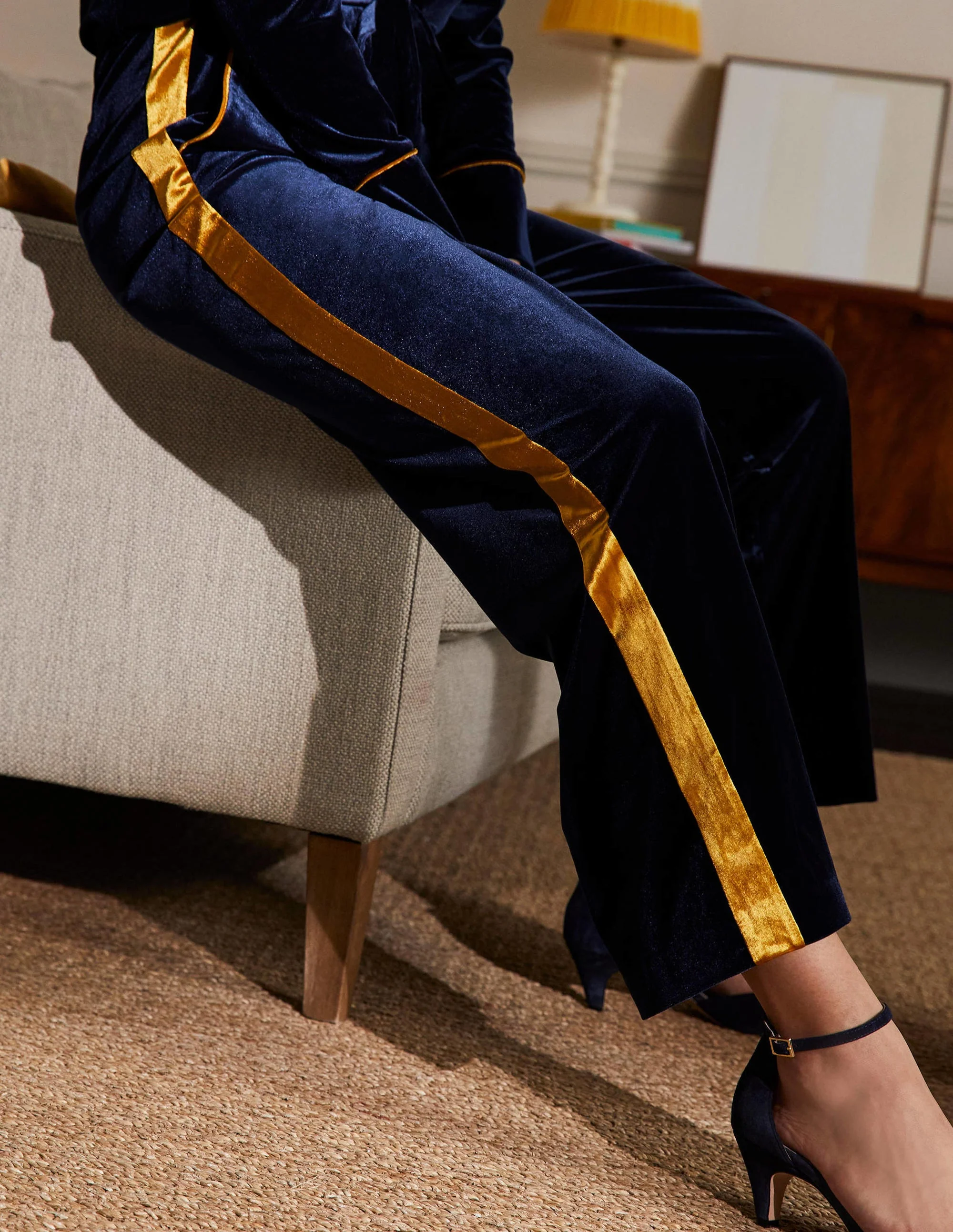 Zena Hose-Marineblau - Image 4
