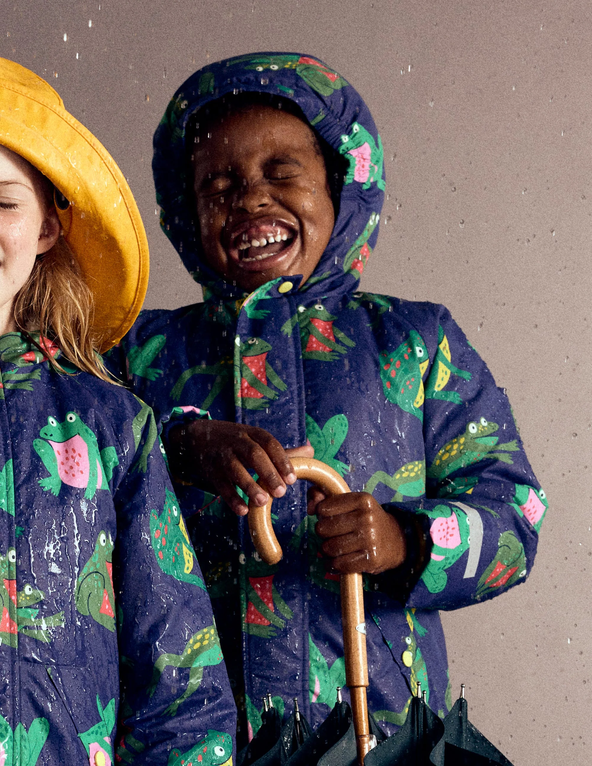 Anorak mit Teddyfellfutter-Dämmerlicht Frösche - Image 6