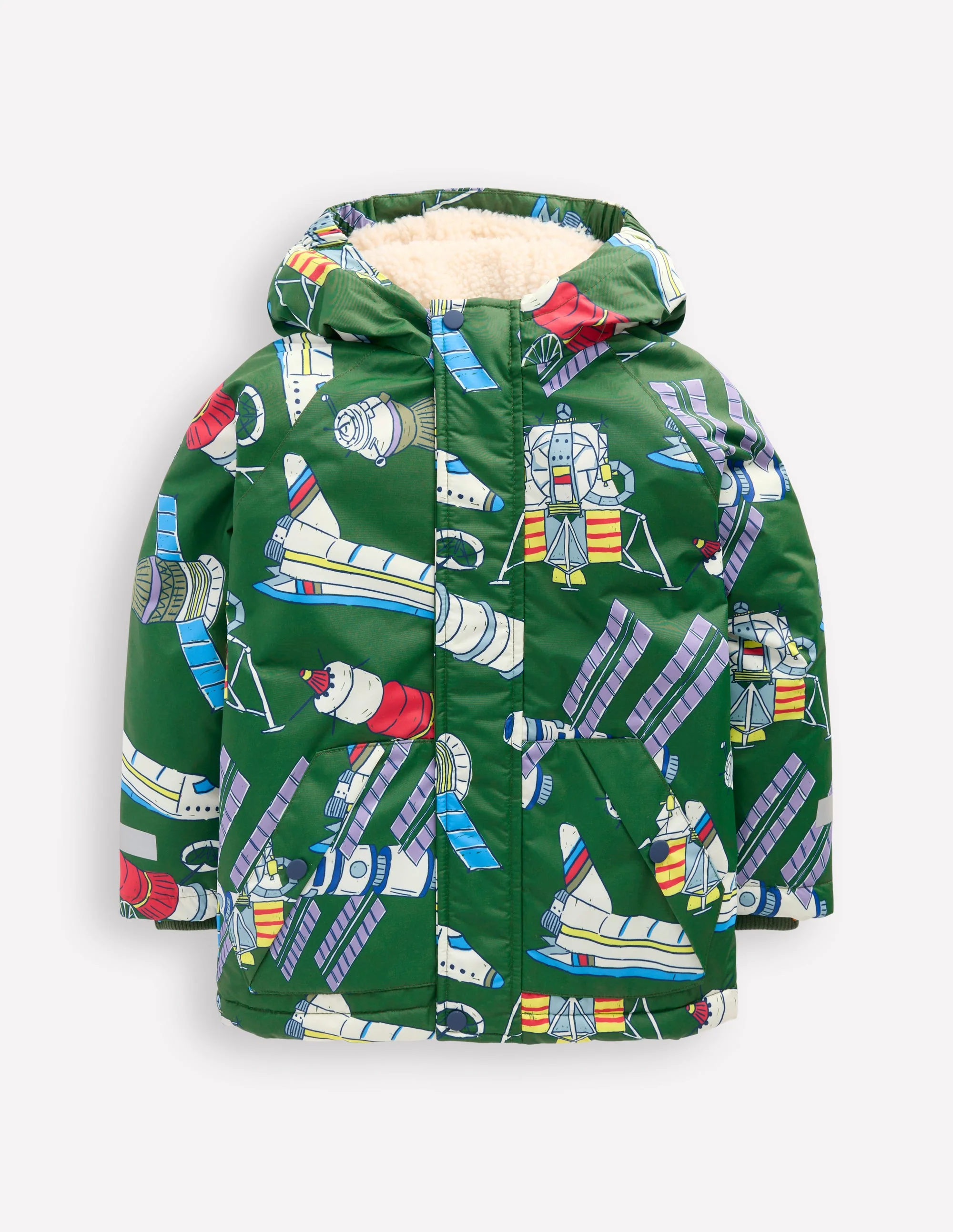Anorak mit Teddyfellfutter-Eden Satelliten