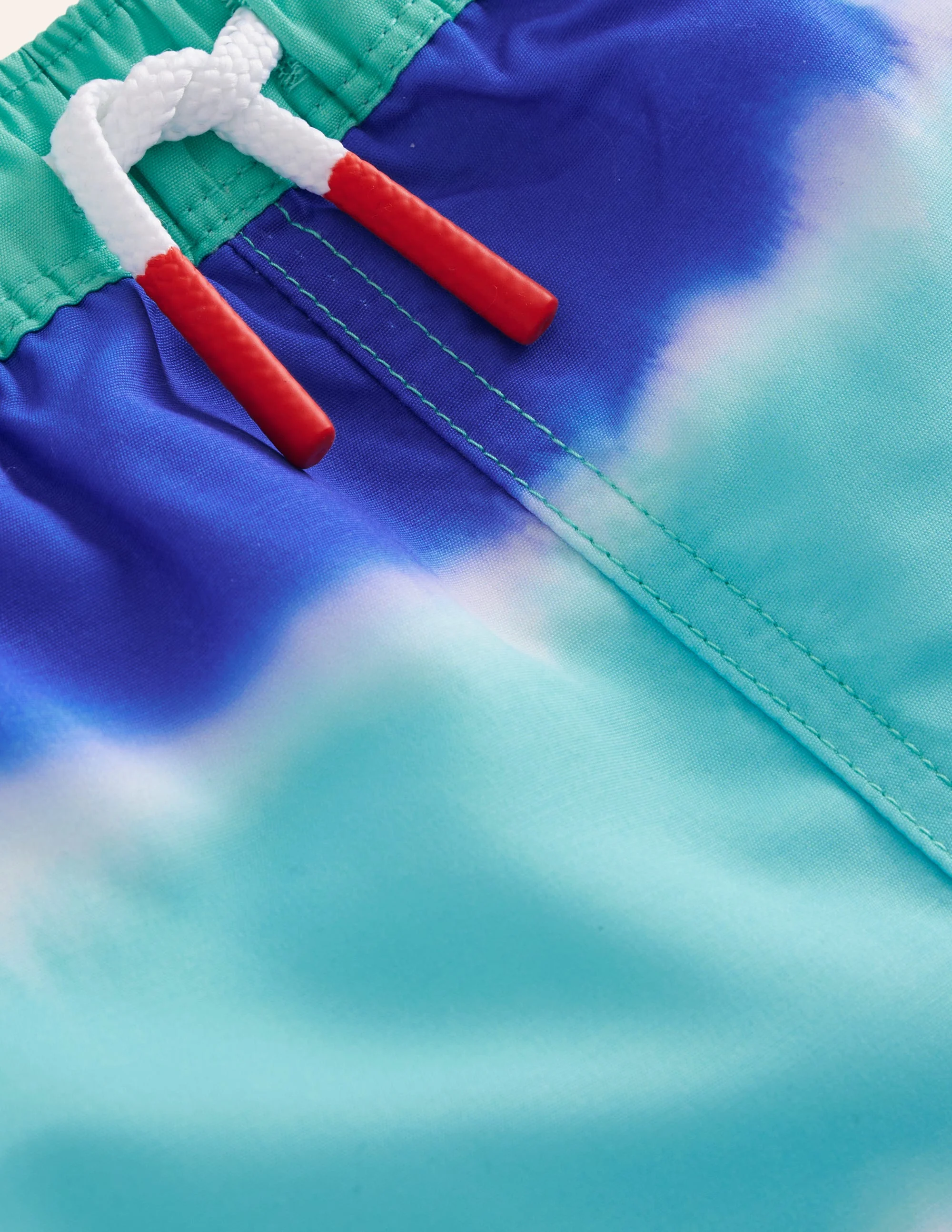 Badeshorts-Blau Batikmuster - Image 3