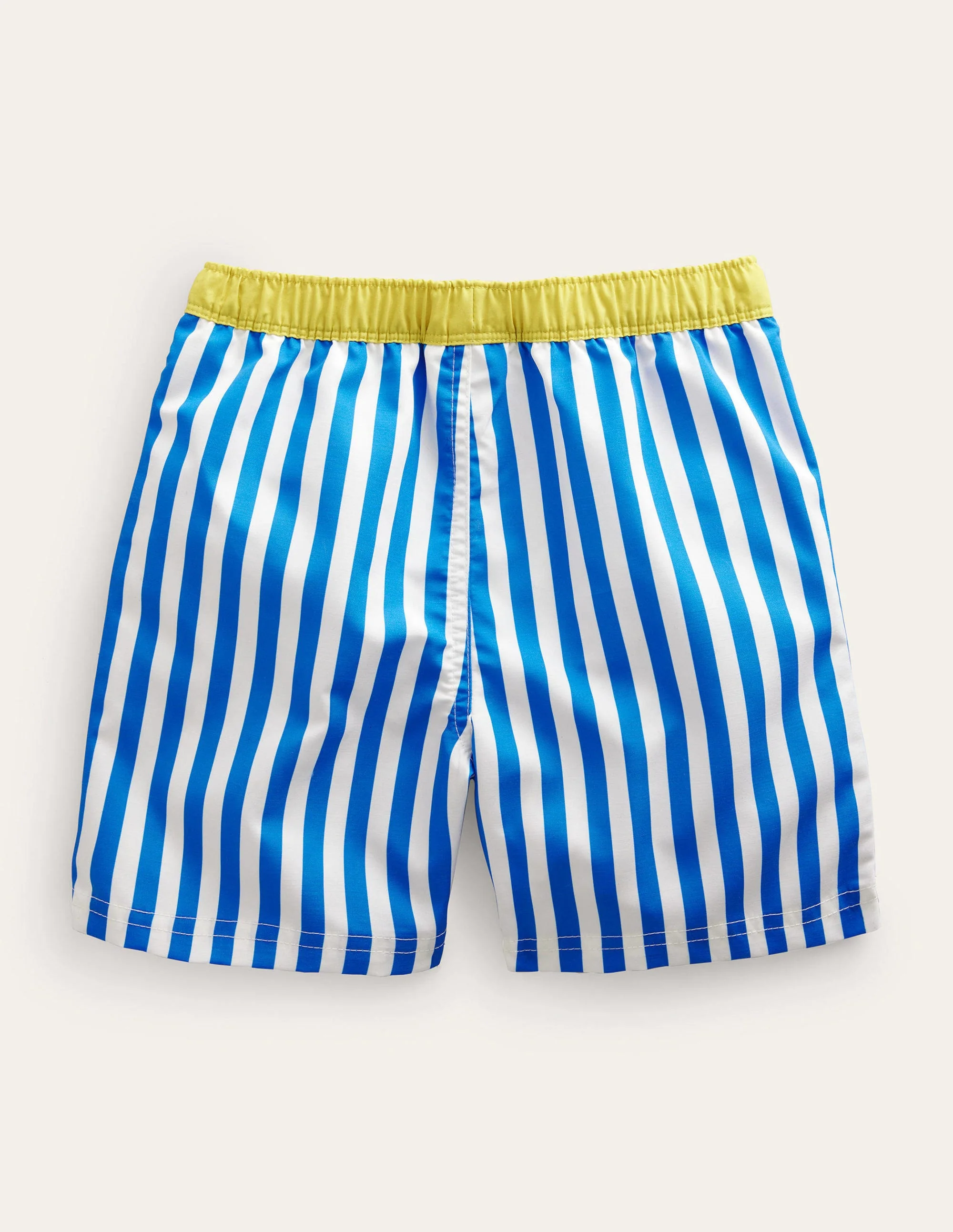 Badeshorts-Blau, Strukturierte Streifen - Image 2