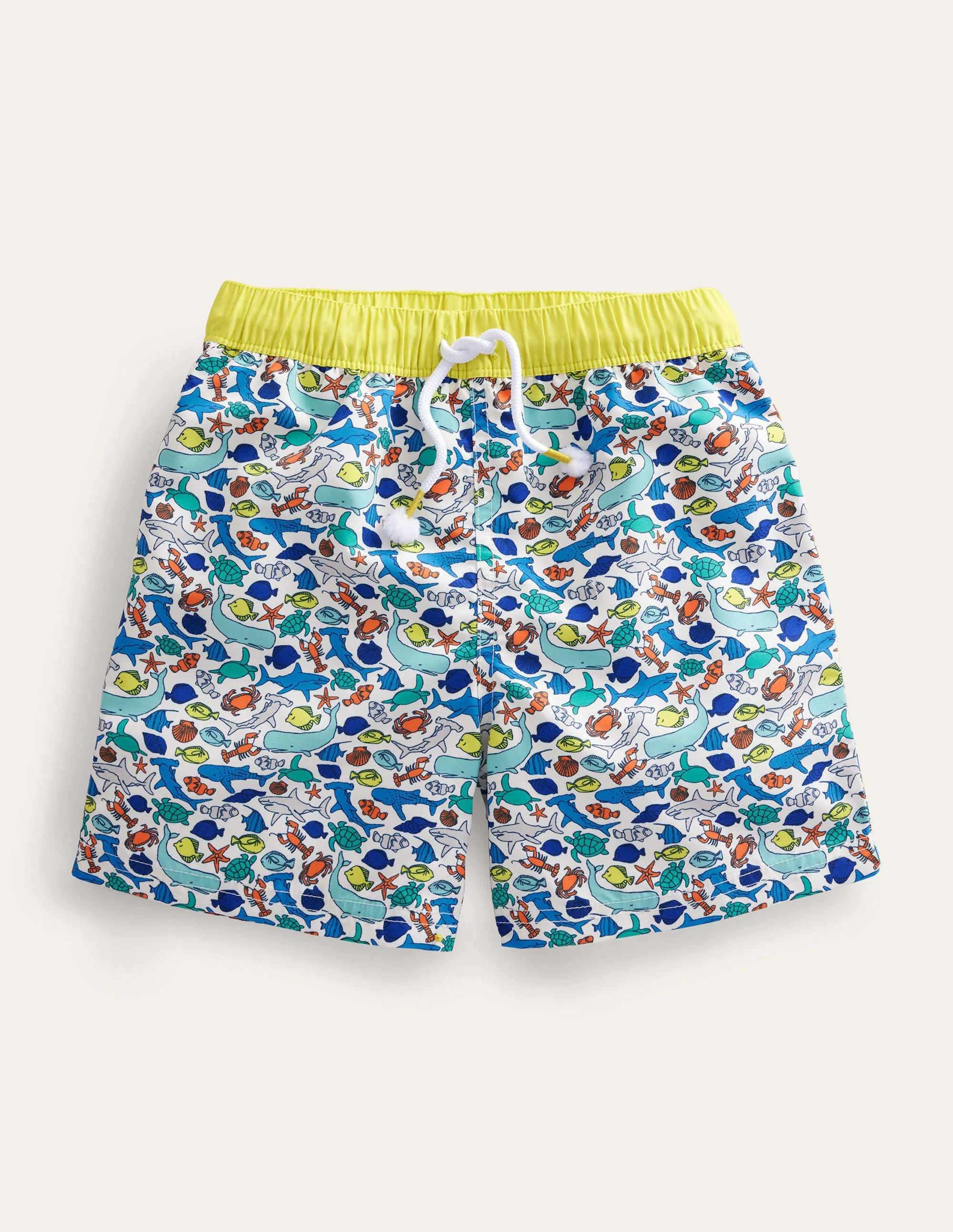 Badeshorts-Bunt, Meerestiere
