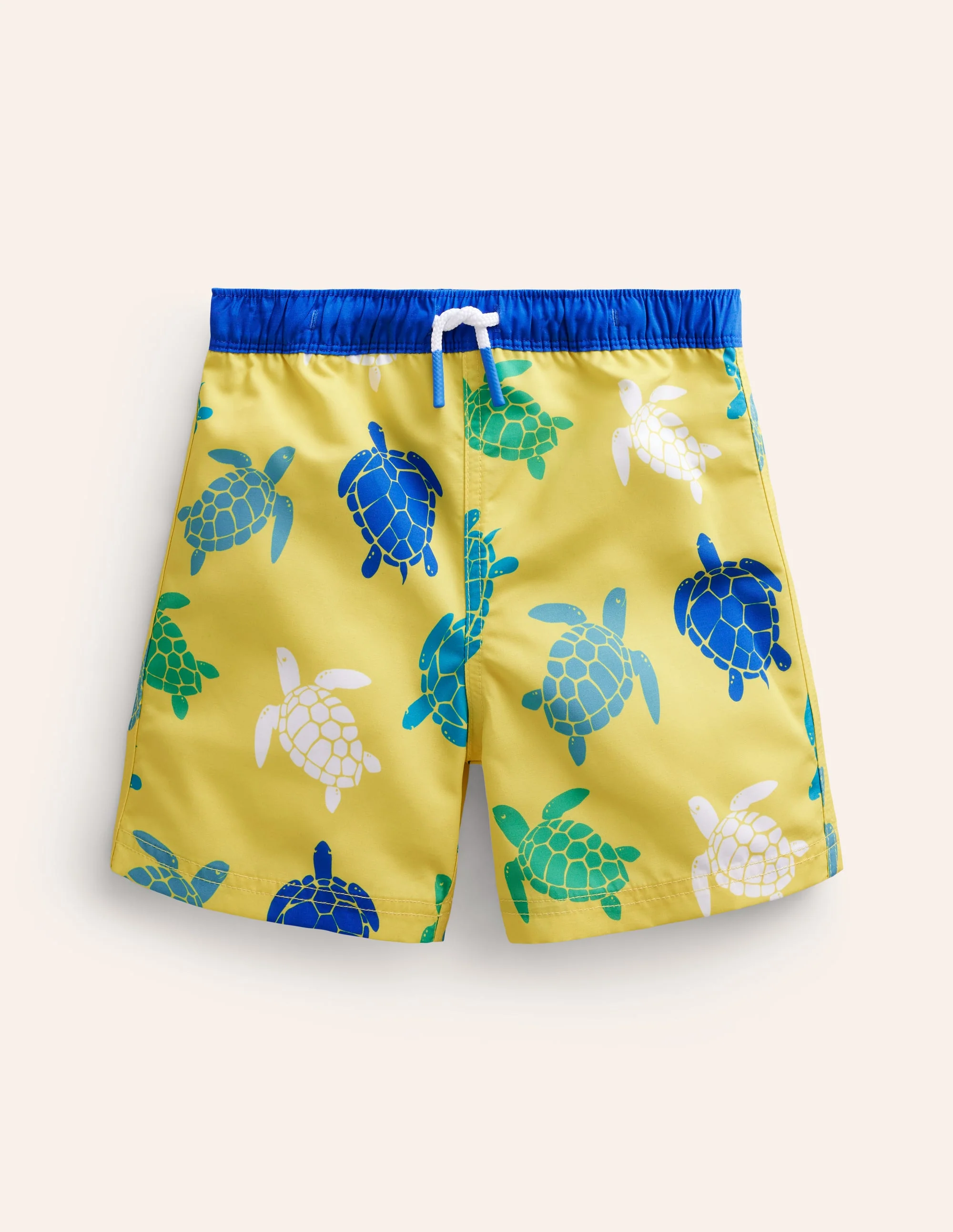 Badeshorts-Gelb Schildkröten