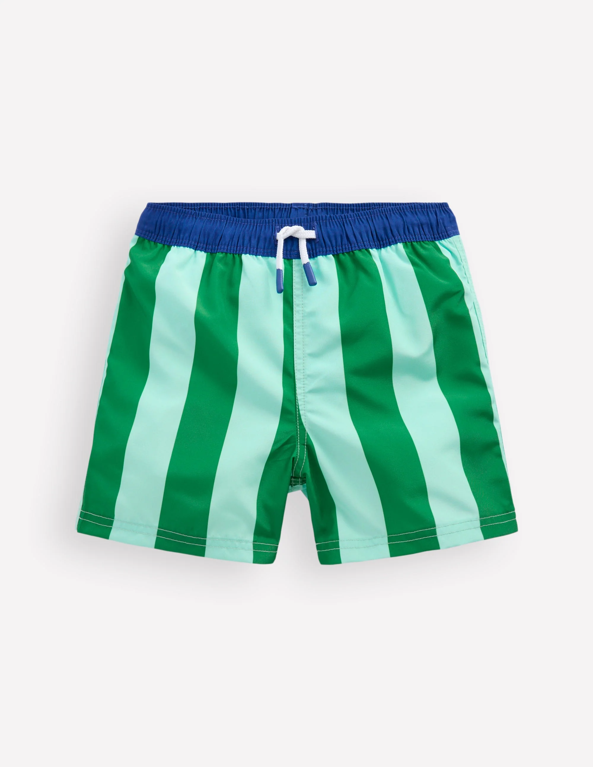 Badeshorts-Kontrastierende Streifen