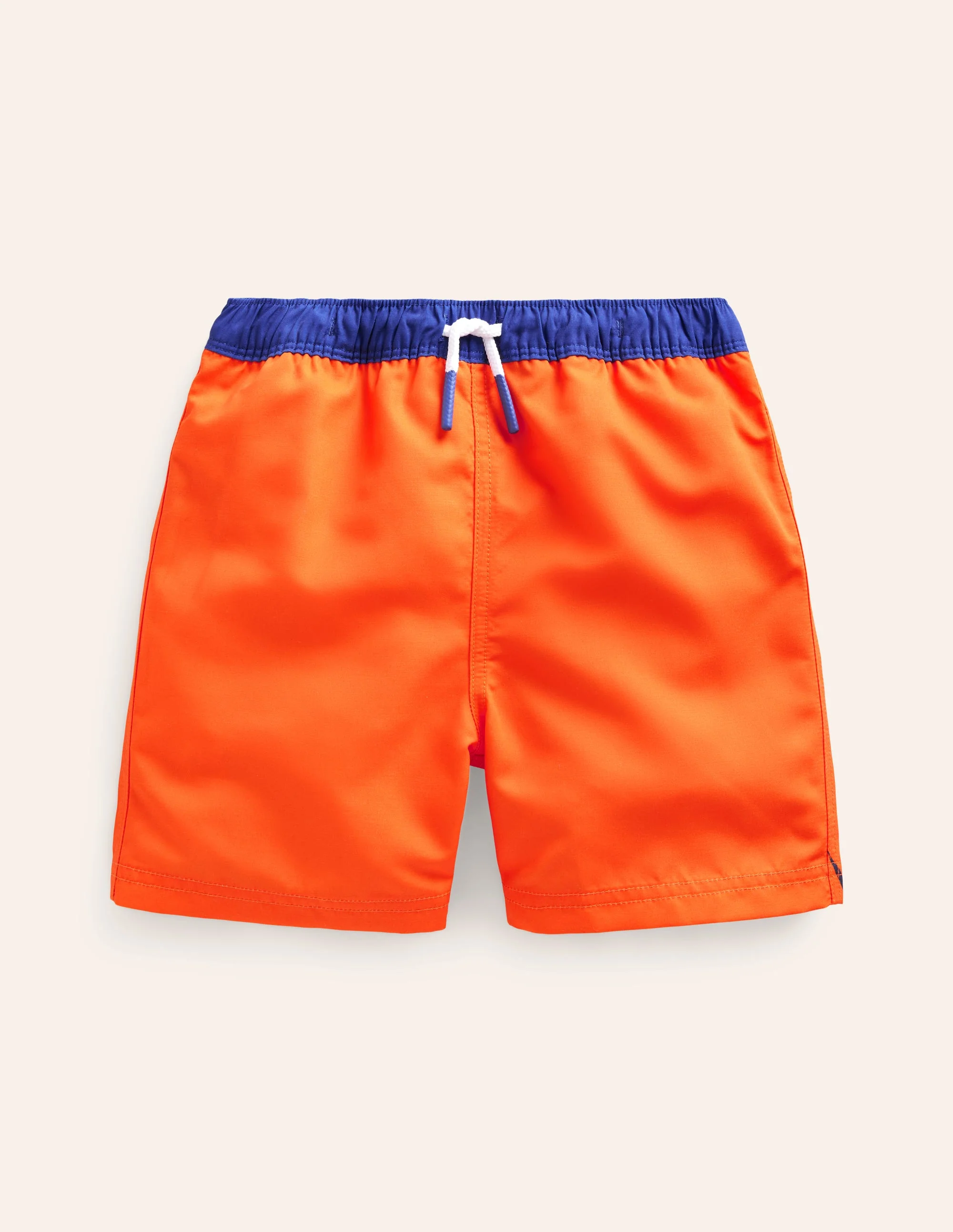 Badeshorts-Mandarinenorange Tiger
