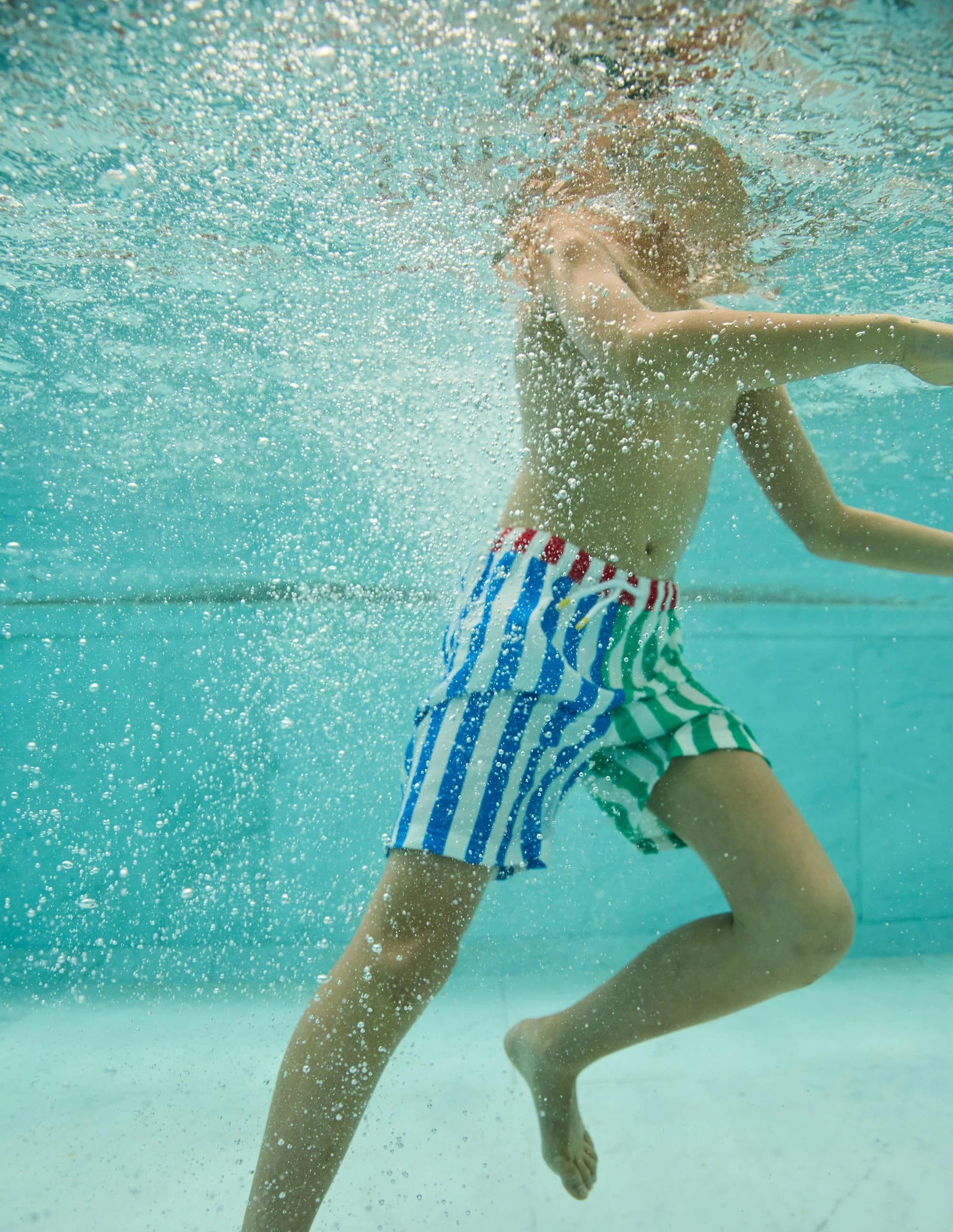 Badeshorts-Mustermix, Gestreift - Image 4