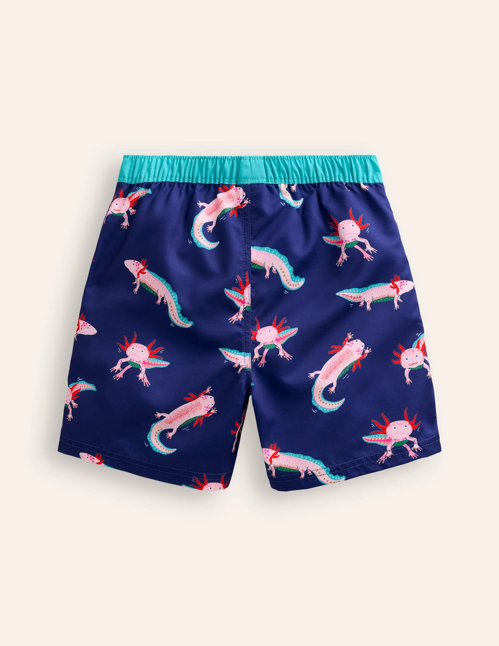 Badeshorts-Saphirblau Axolotl - Image 2