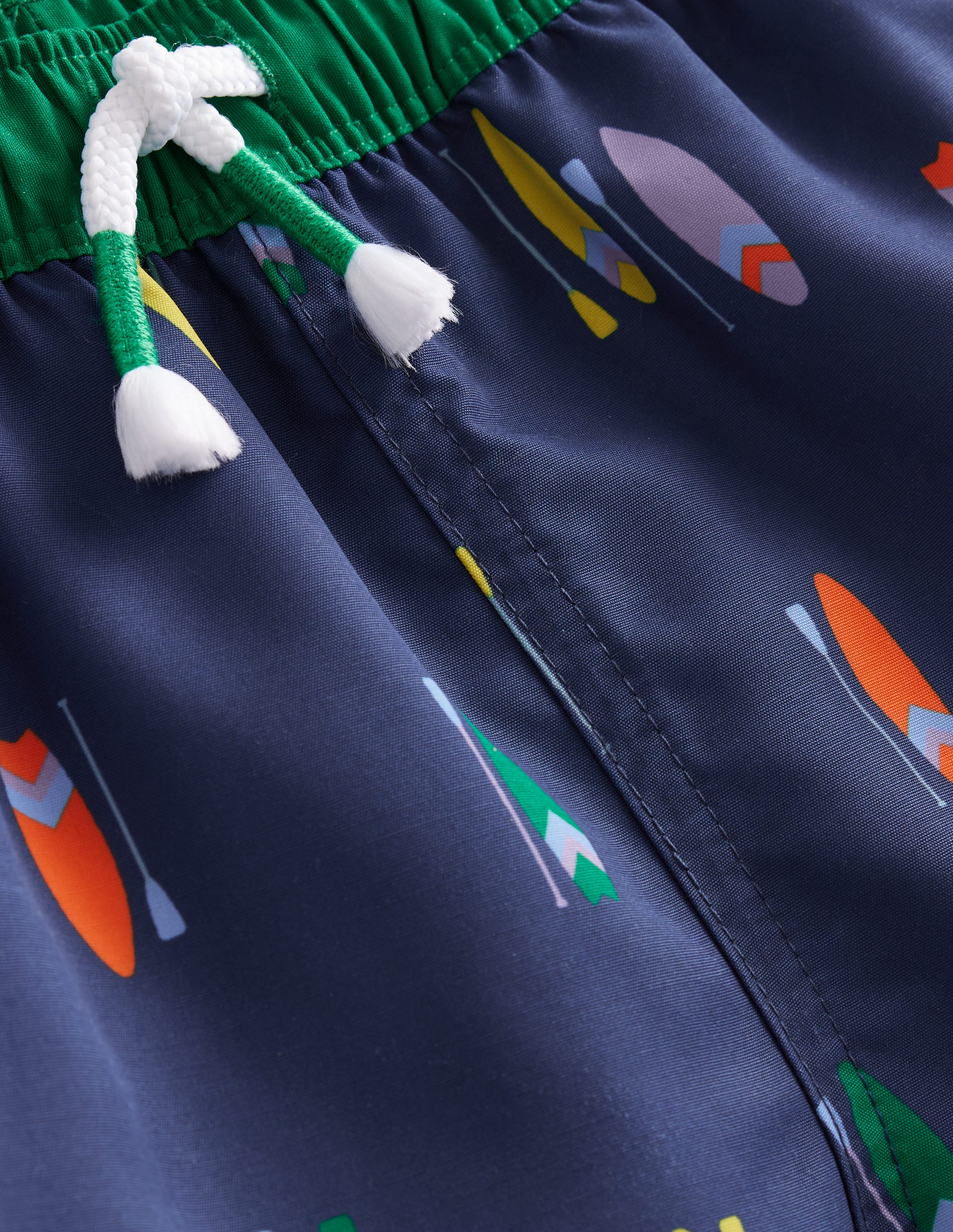 Badeshorts-Schuluniform-Marineblau Paddelbrett - Image 3