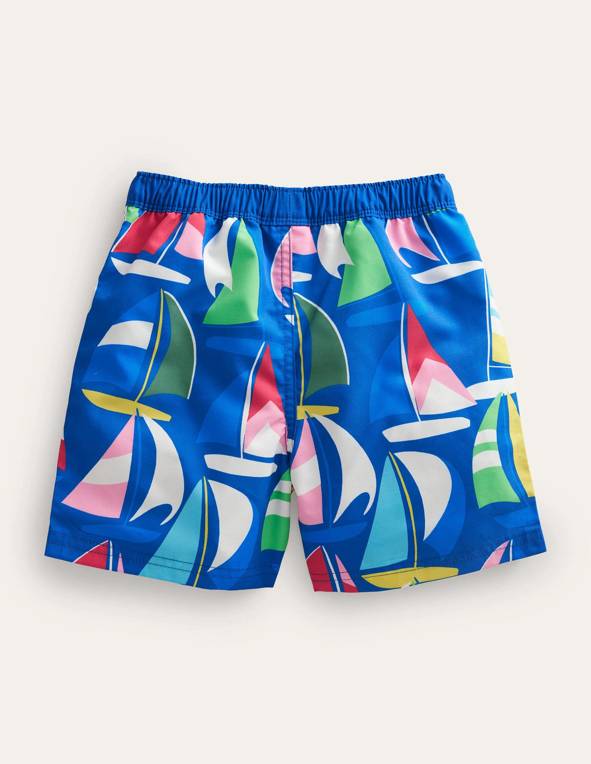 Badeshorts-Stahlblau, Boote - Image 2