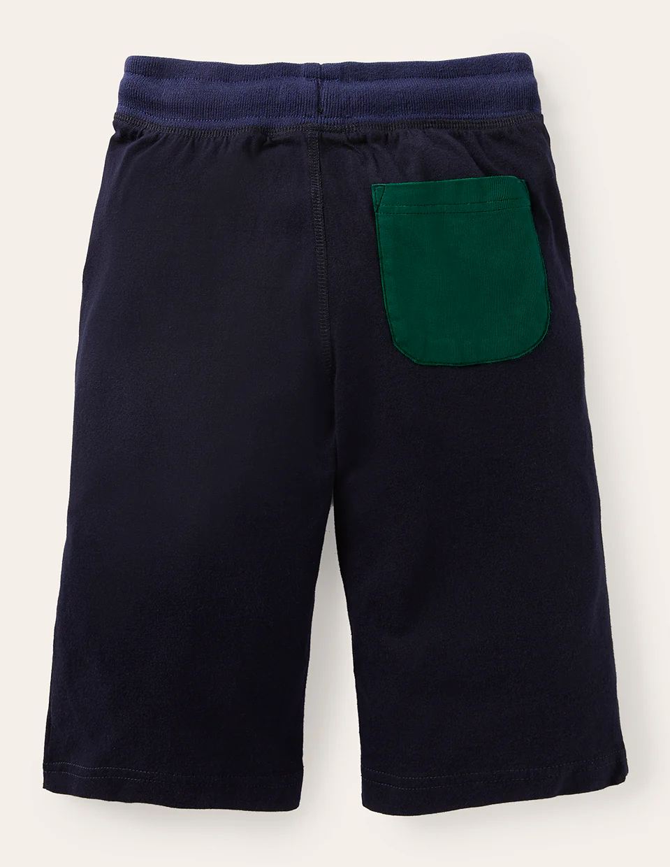 Baggyshorts aus Jersey-Schuluniform-Marineblau - Image 2
