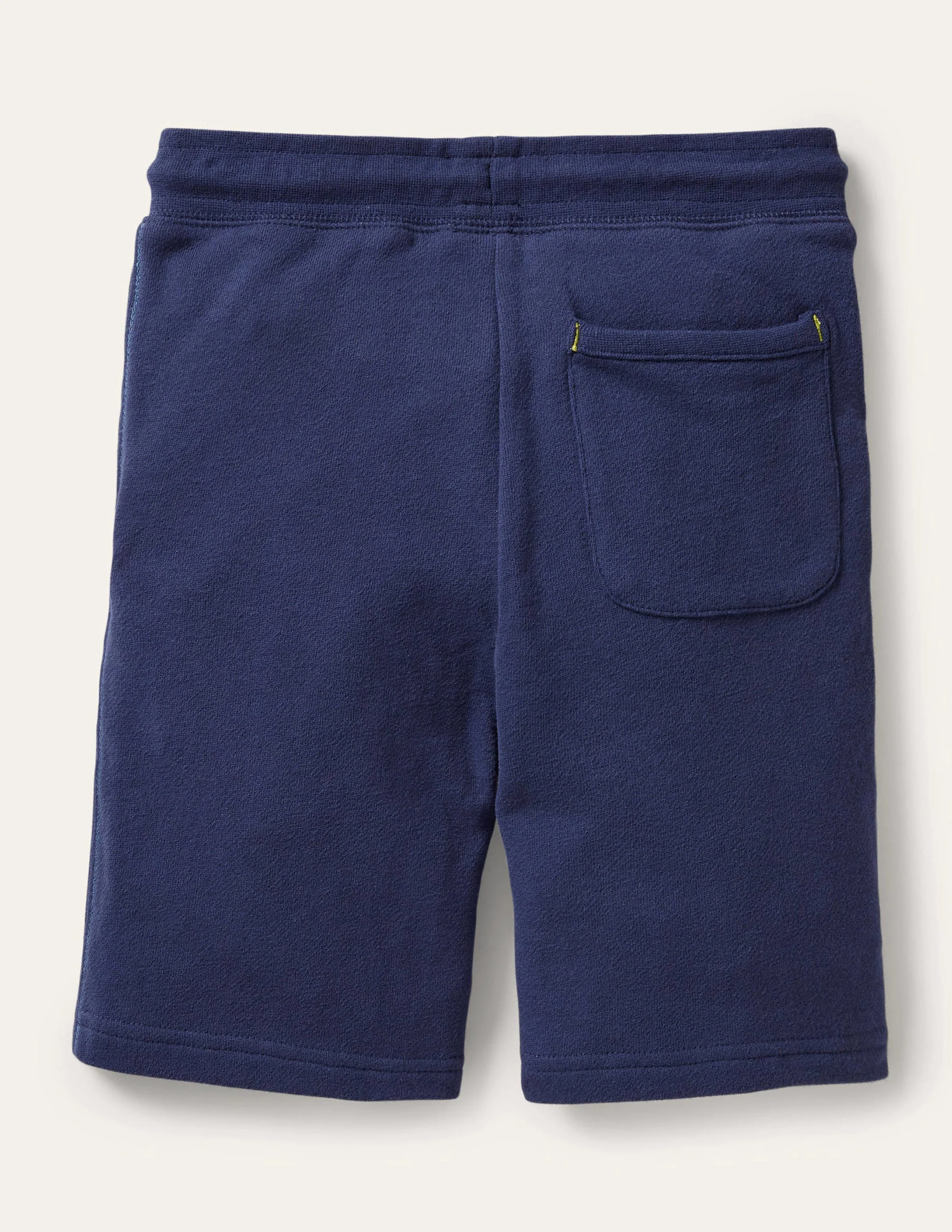 Basic-Sweatshorts-Aristocratic Blue/ Ivory Stripe - Image 2
