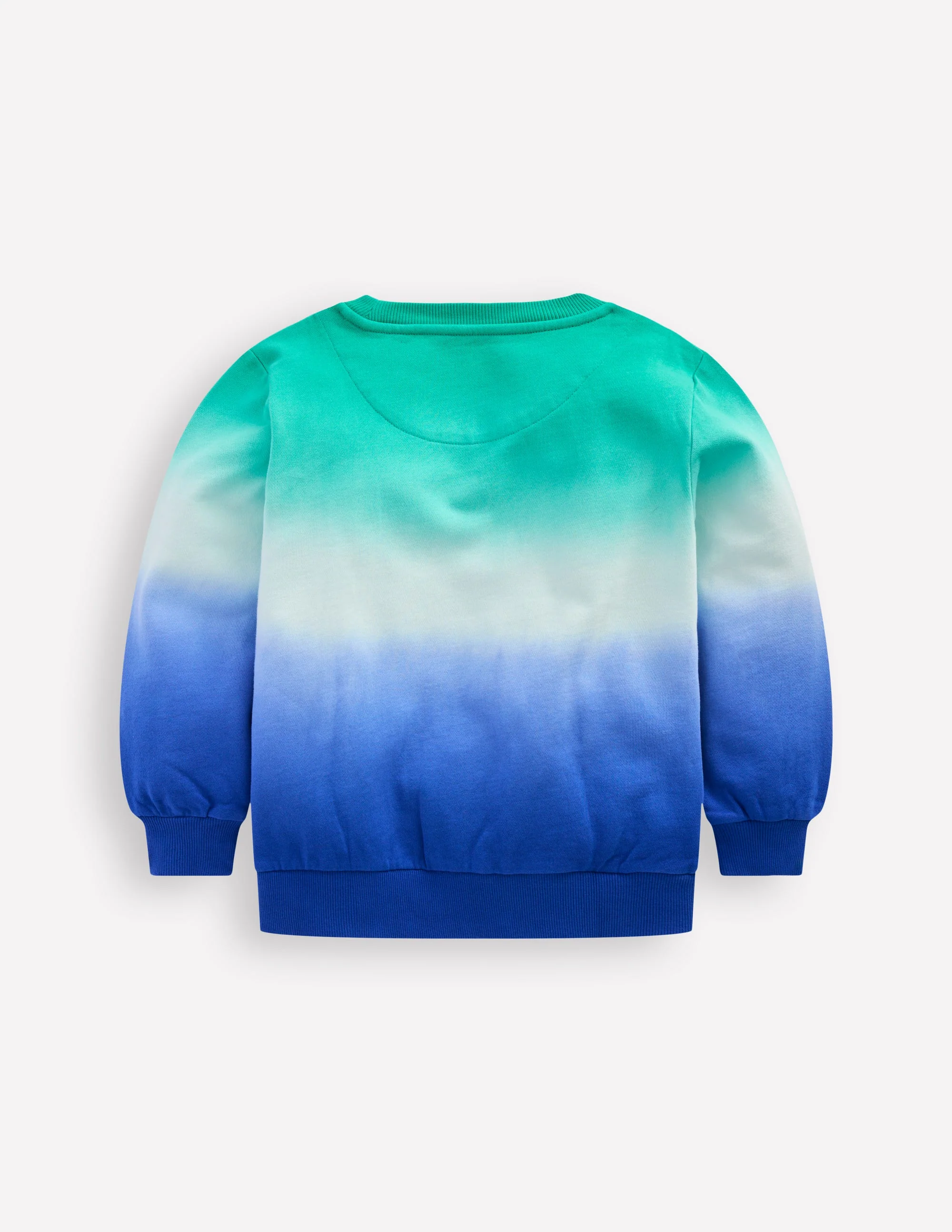 Batik-Sweatshirt-Leuchtendes Blau/Aquamarinblau - Image 2