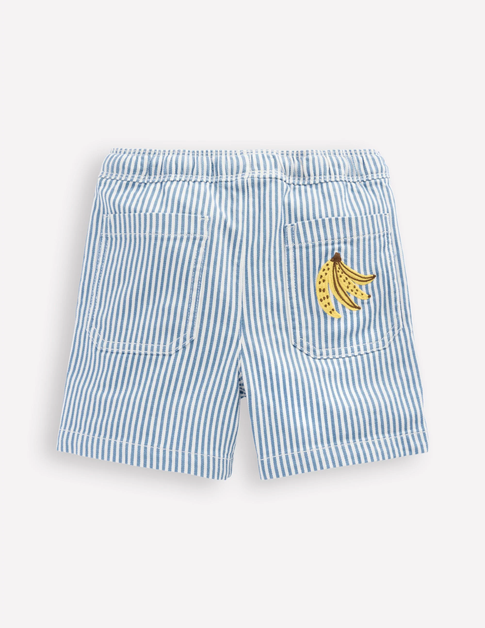 Baumwollshorts zum Hineinschlüpfen-Glockenblumen Drillich Stickerei - Image 2