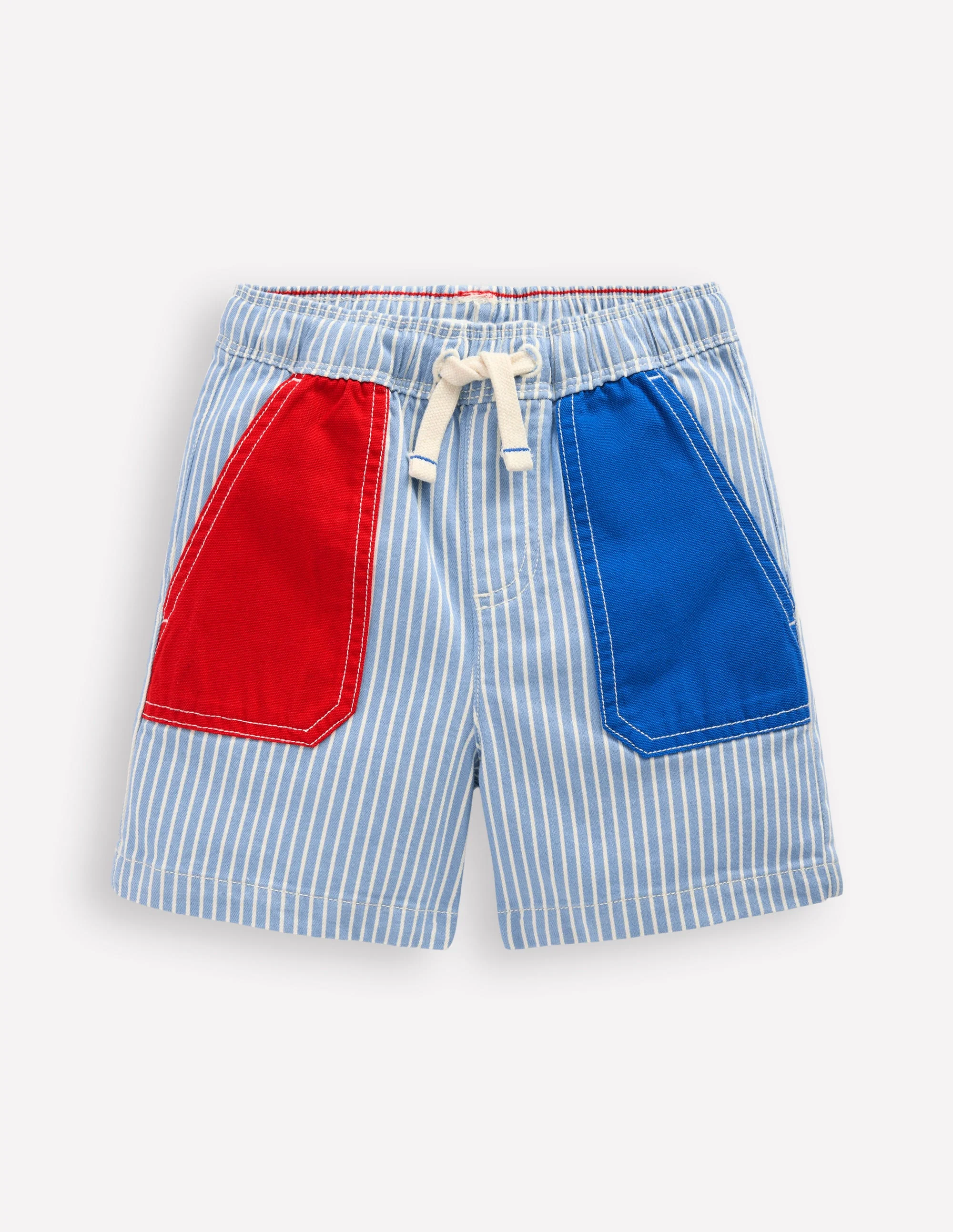 Baumwollshorts zum Hineinschlüpfen-Kuddelmuddel Drillich