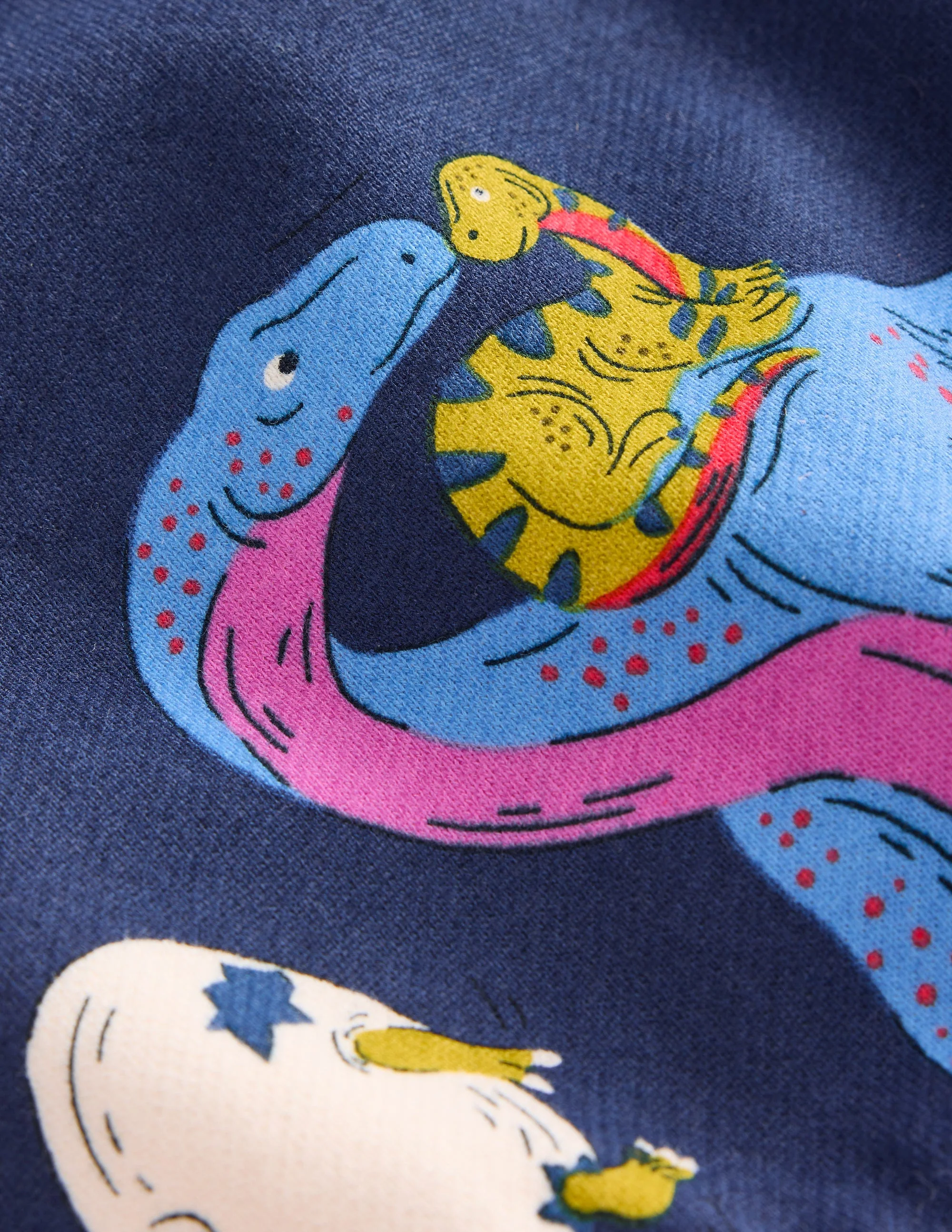 Bedrucktes Sweatshirt-Bunt Dino-Familie - Image 7