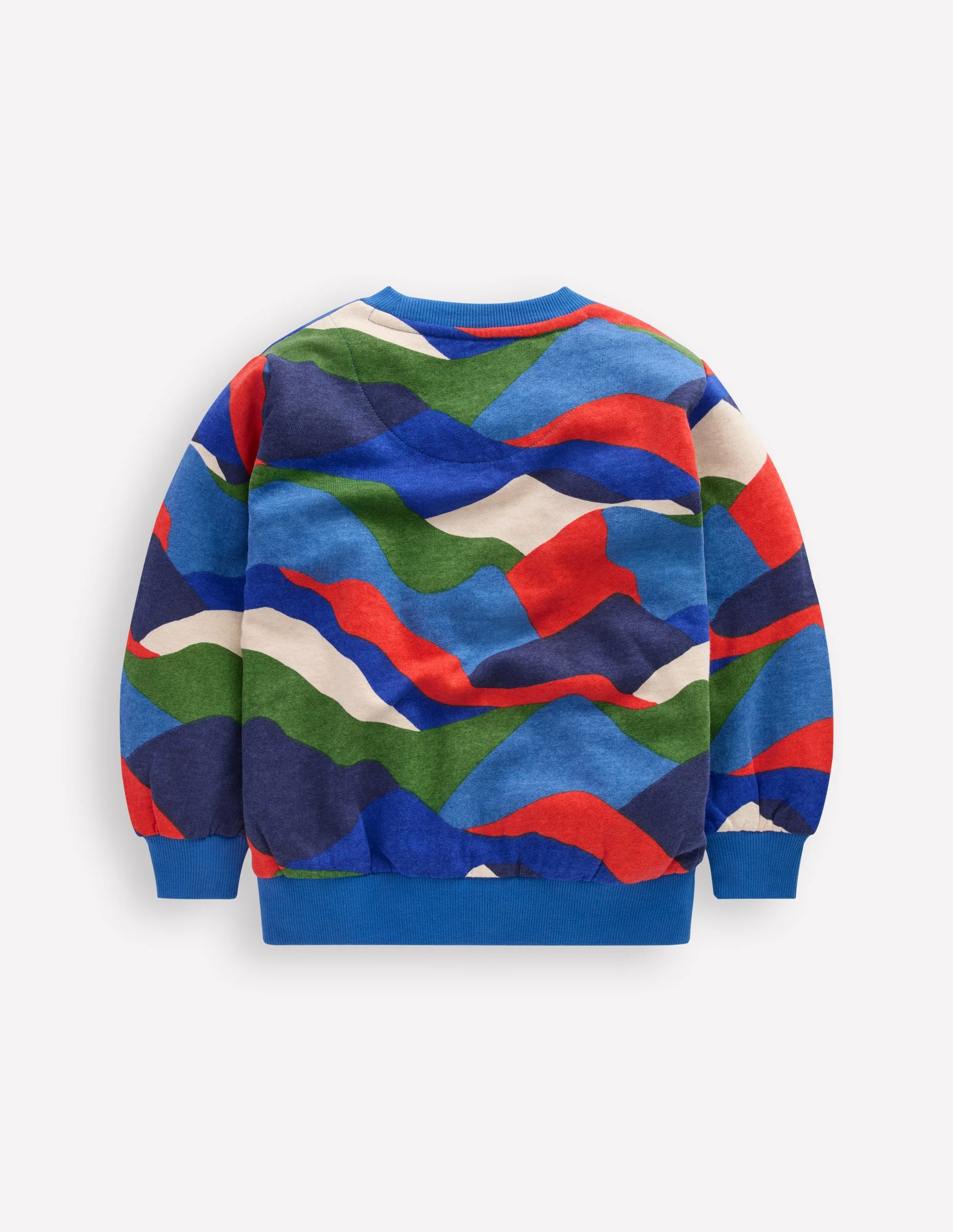Bedrucktes Sweatshirt für den Alltag-Abstrakte Landschaft - Image 2