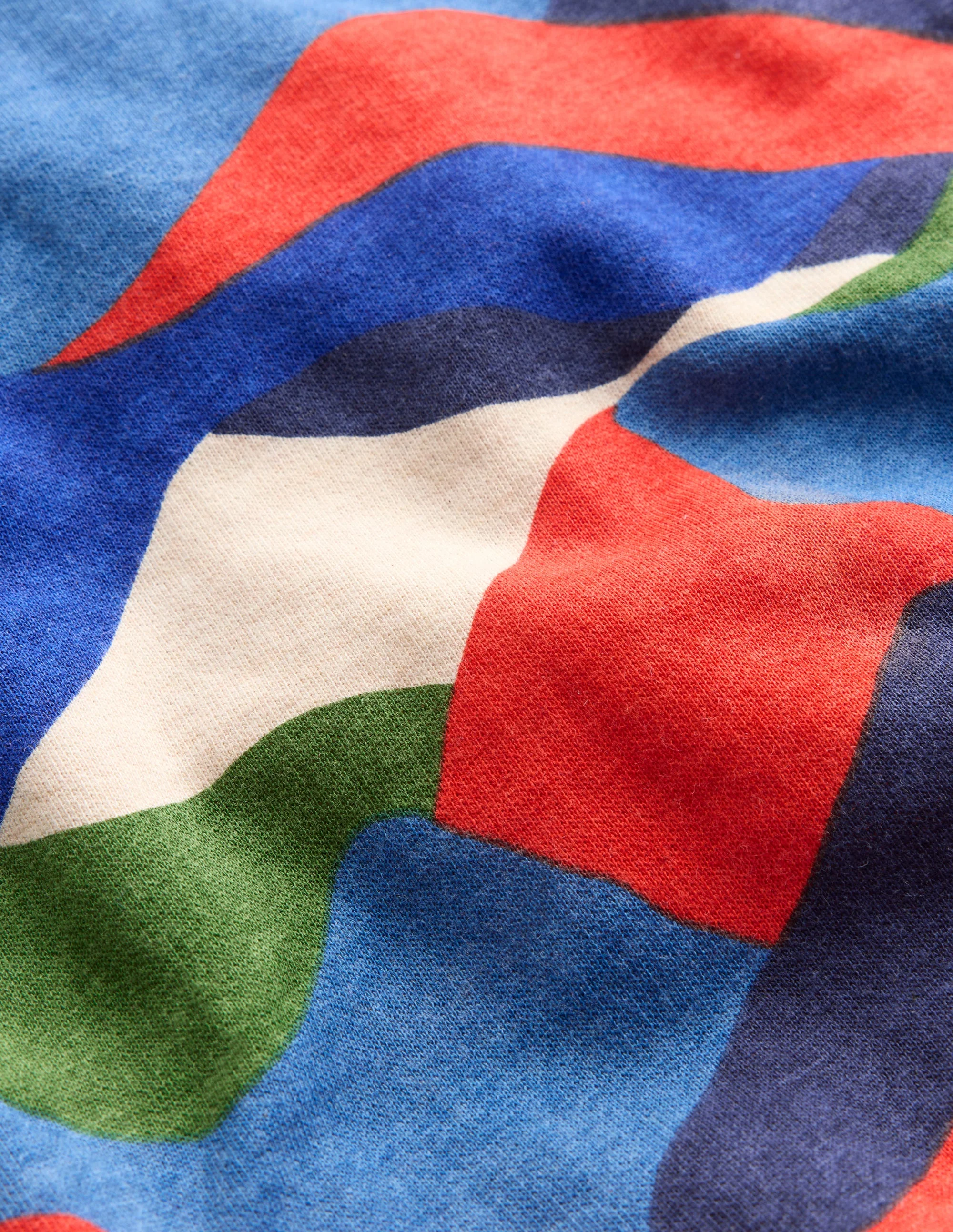Bedrucktes Sweatshirt für den Alltag-Abstrakte Landschaft - Image 3