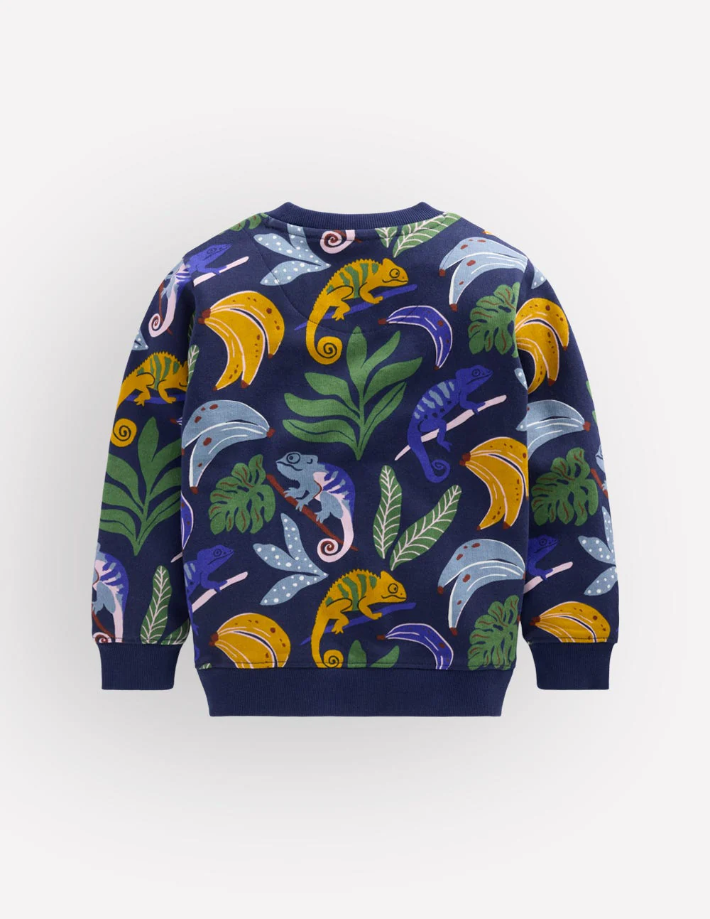 Bedrucktes Sweatshirt für den Alltag-Bunt Chamelion - Image 2