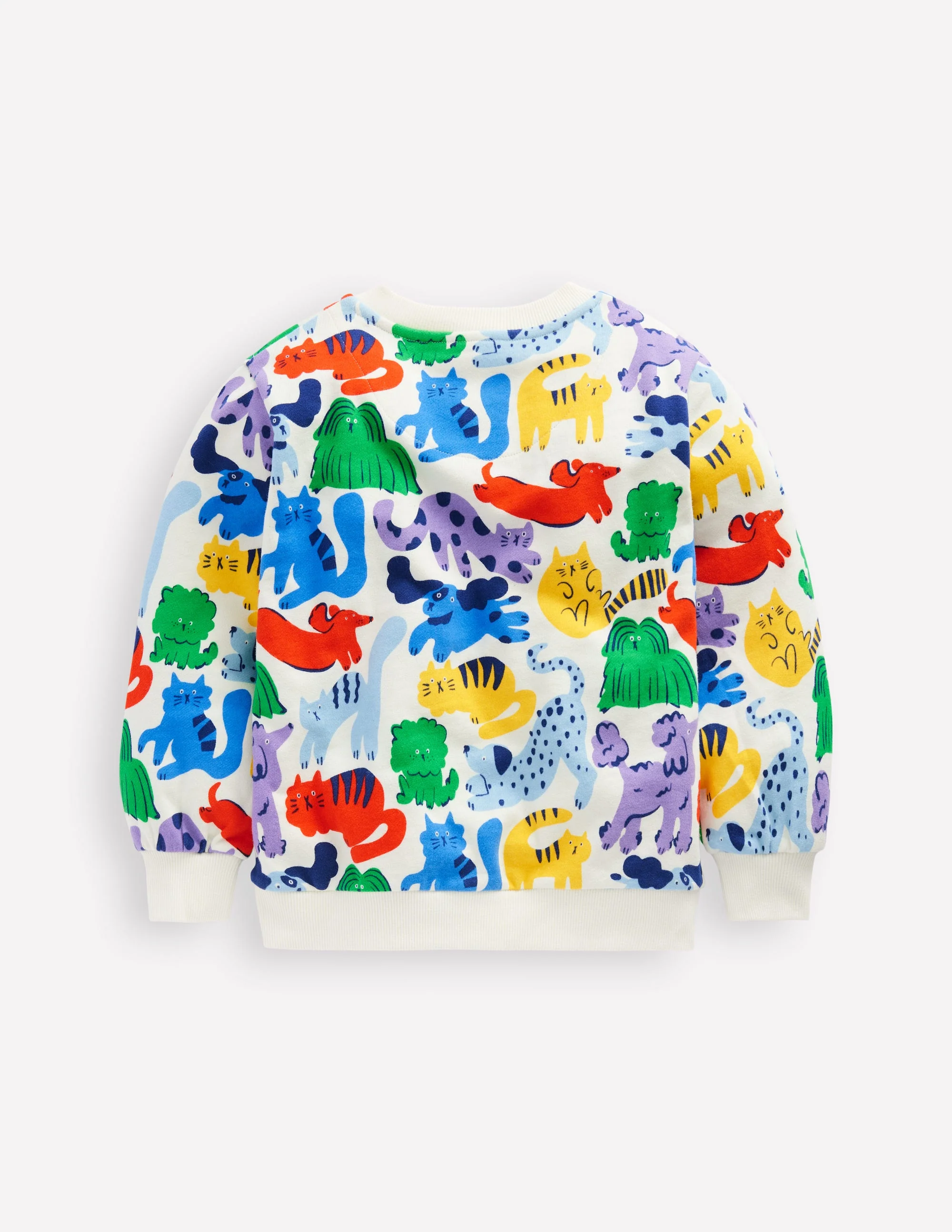 Bedrucktes Sweatshirt-Regenbogen Haustiere - Image 2