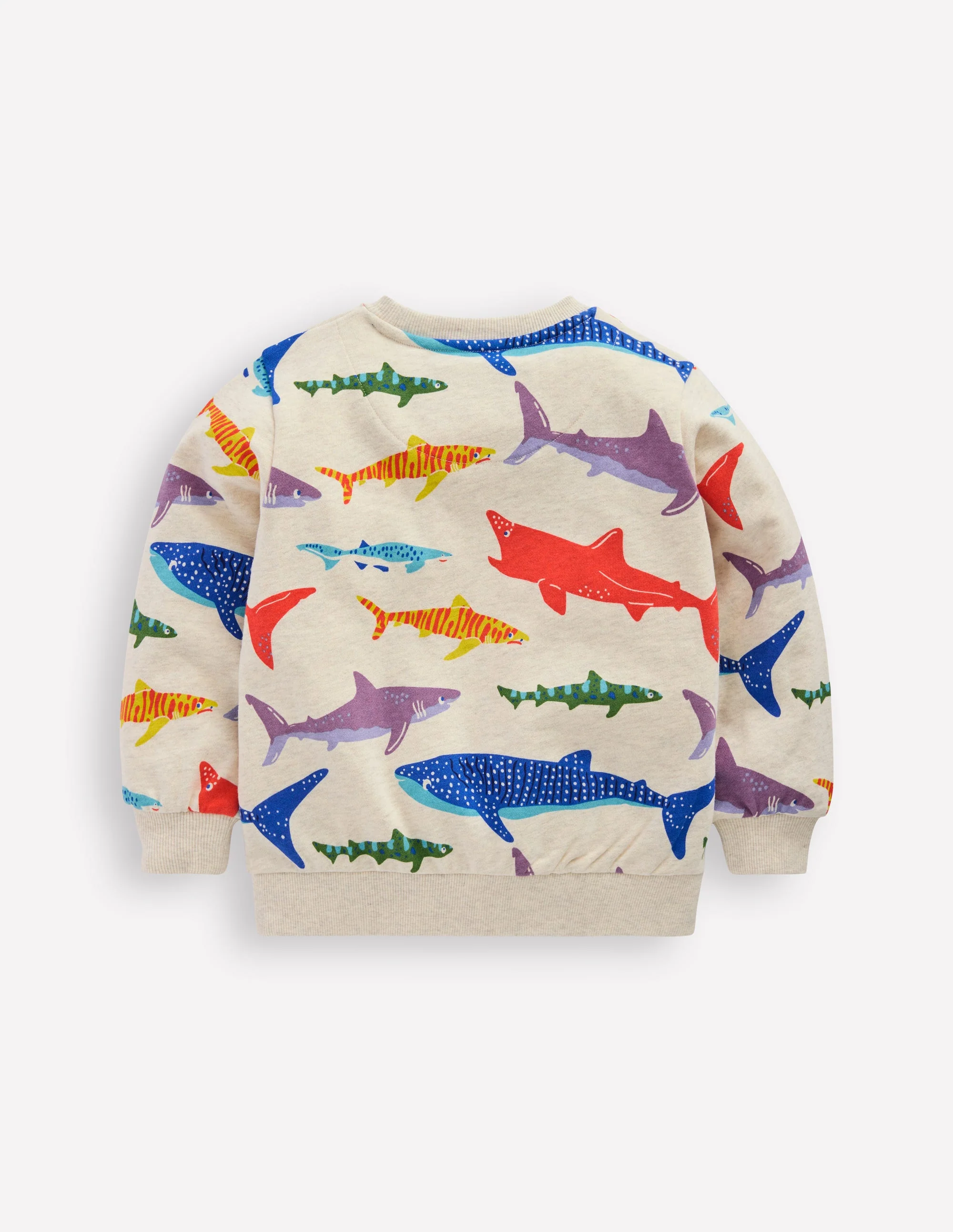 Bedrucktes Sweatshirt-Risodruck Hai - Image 2