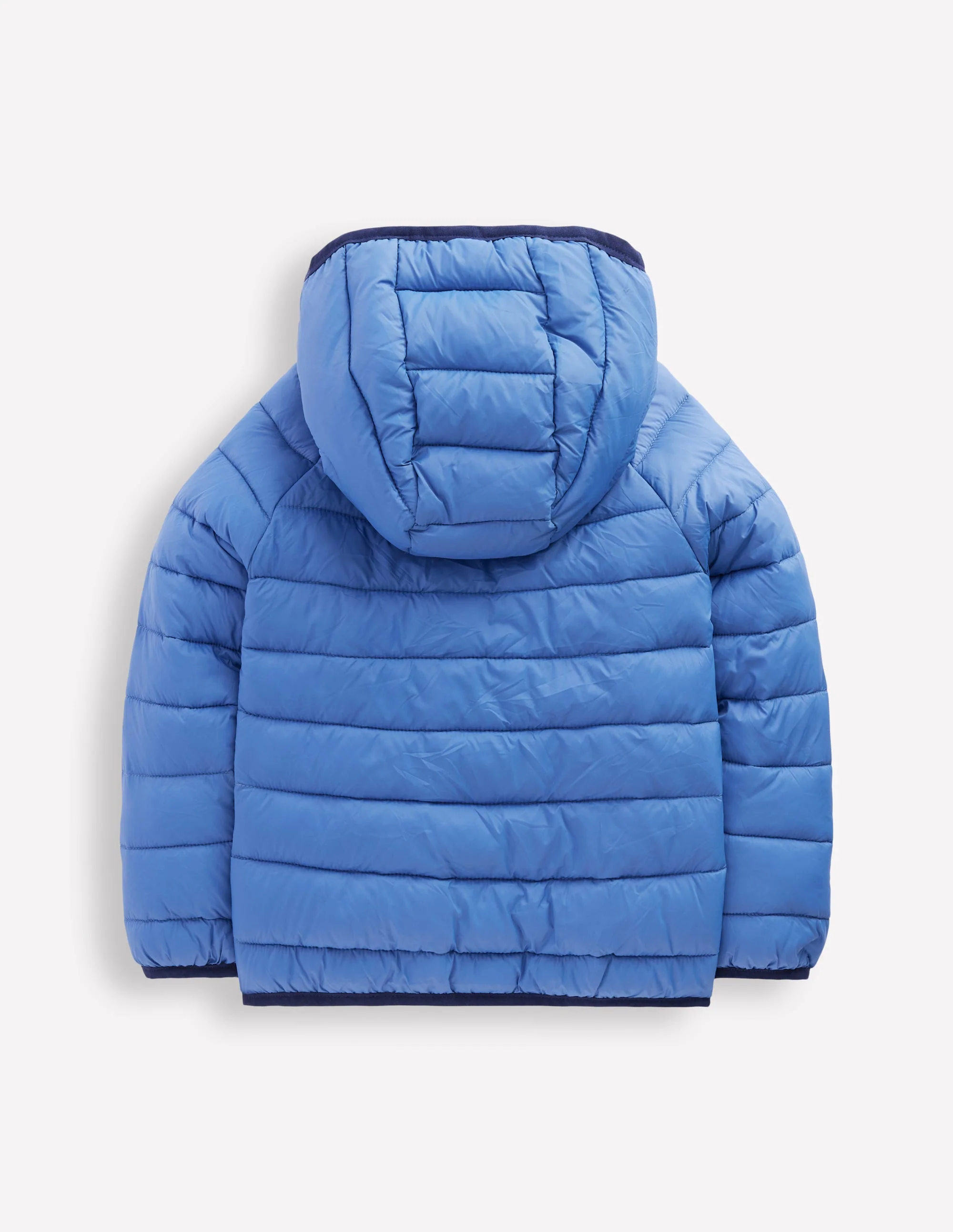 Bequem verstaubare, wattierte Jacke-Flussblau - Image 2