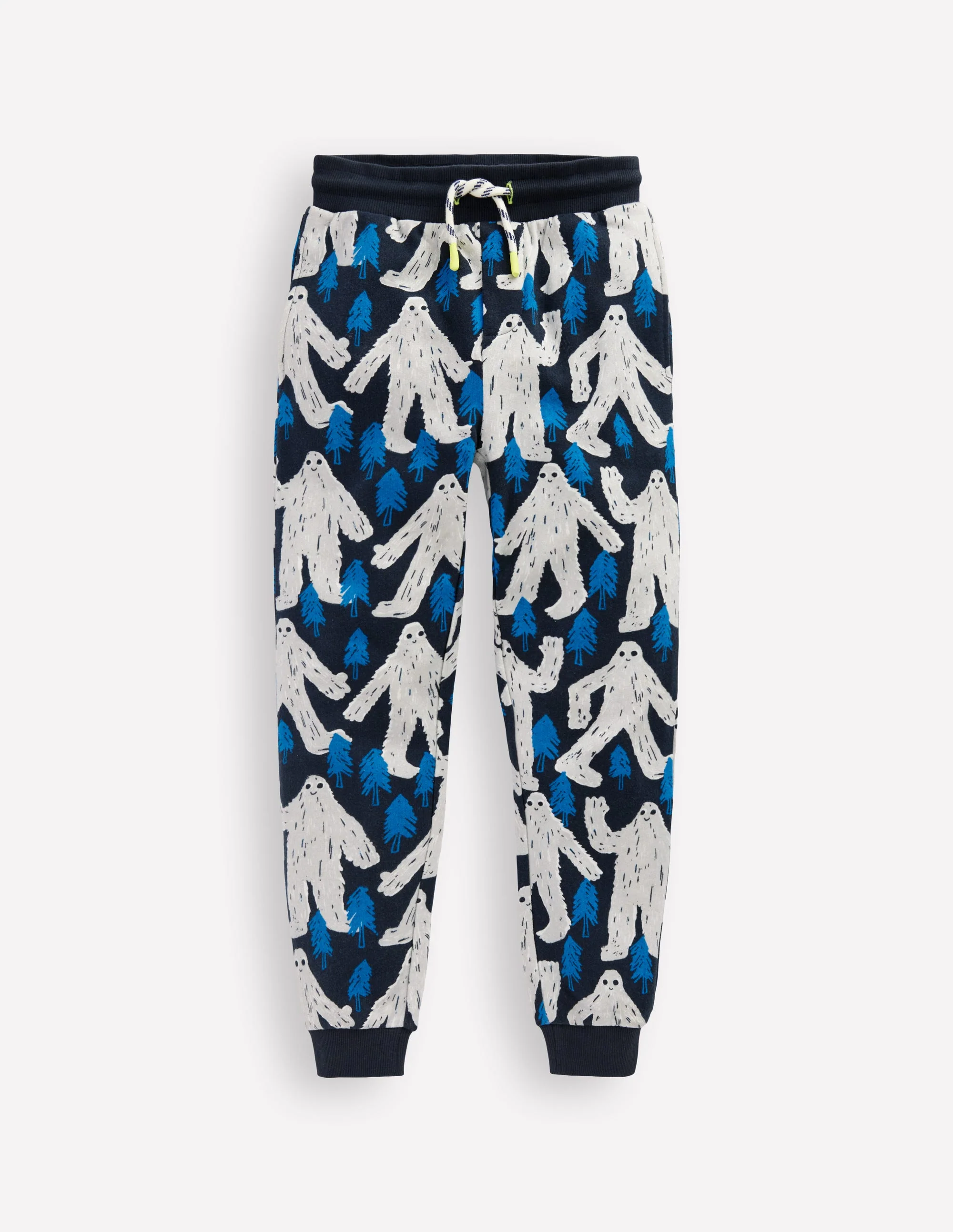 Bequeme Jogginghose mit Druck-Yeti