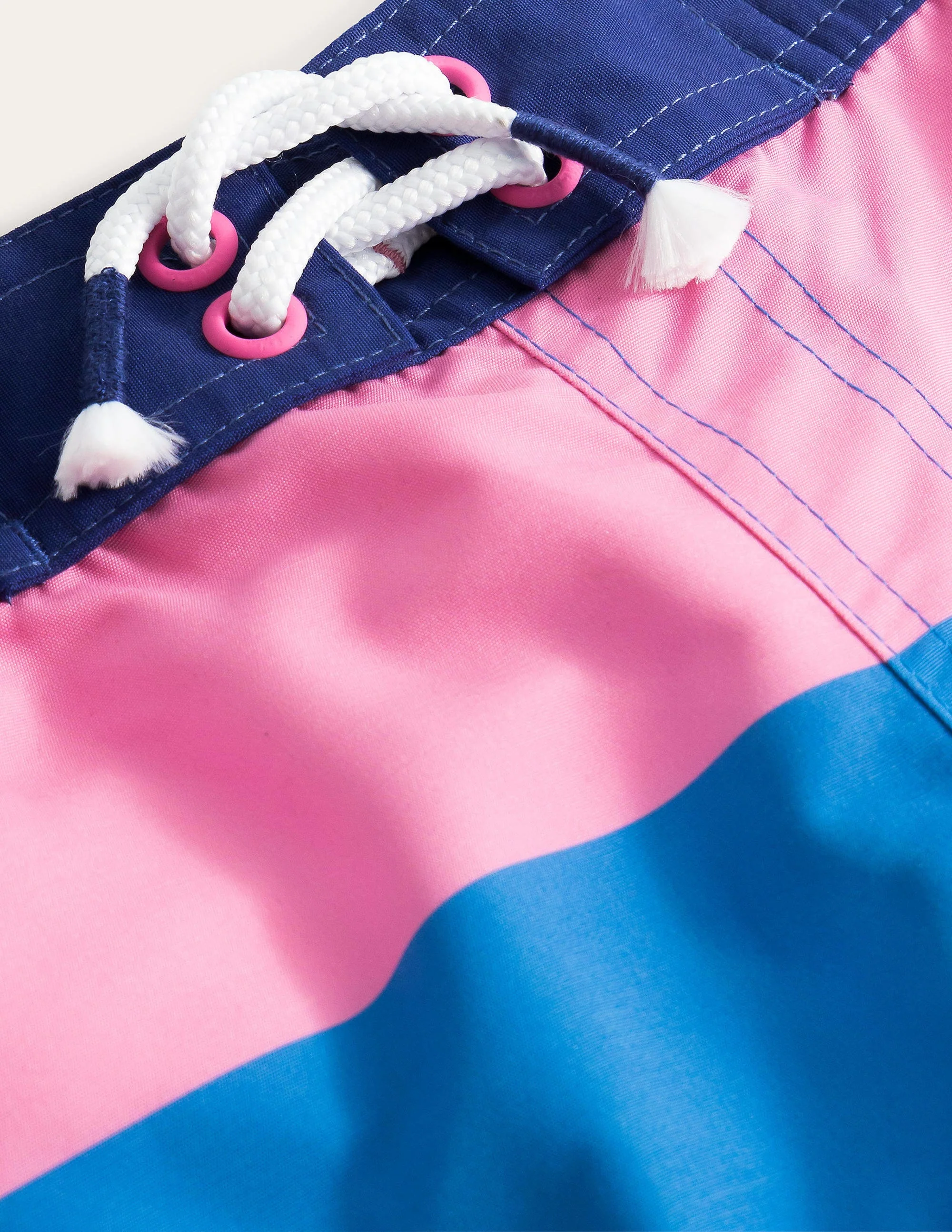 Board Shorts-Wilde Orchidee/Bunt, Gestreift - Image 3