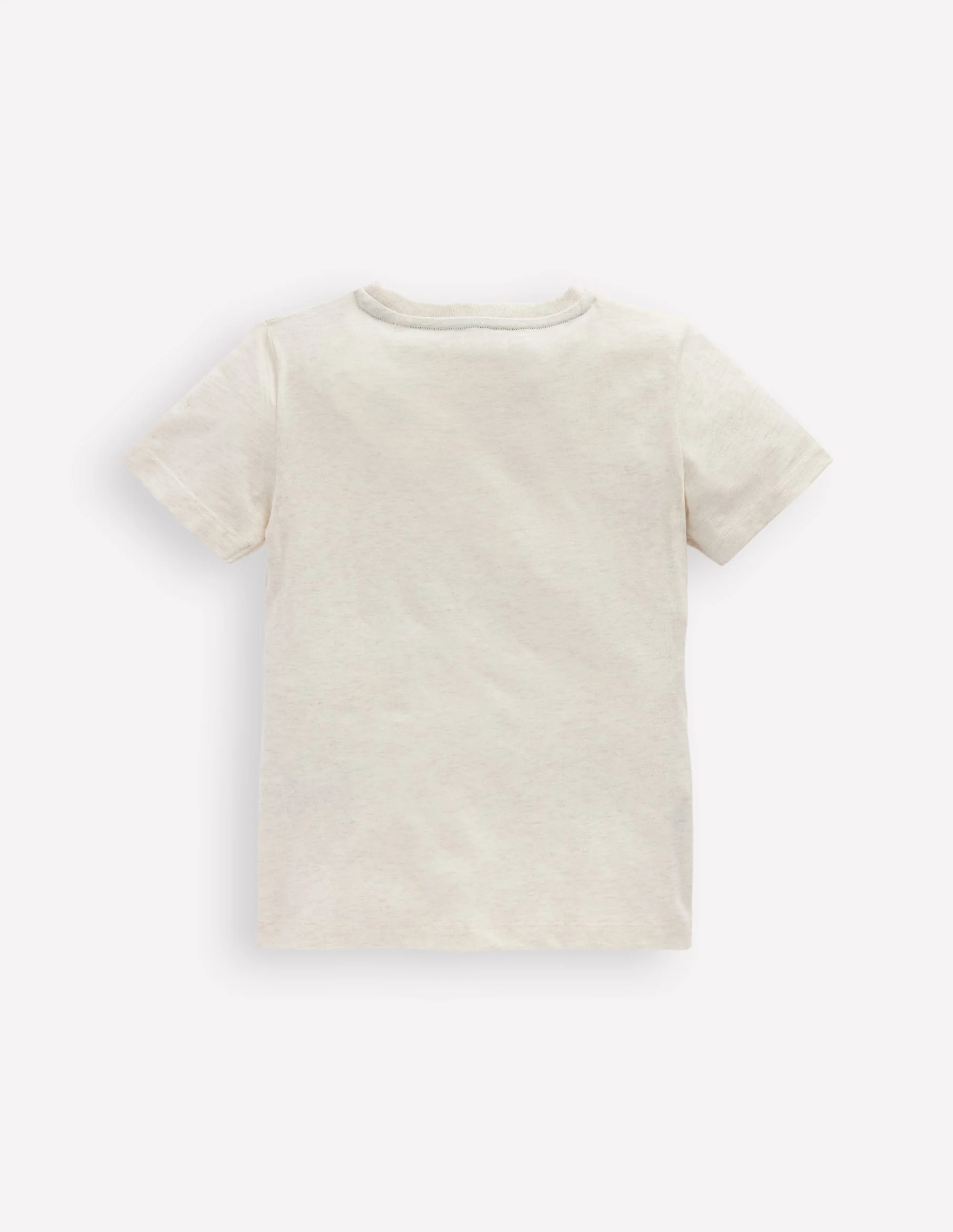 Bouclé-T-Shirt-Naturweiß Haie - Image 2