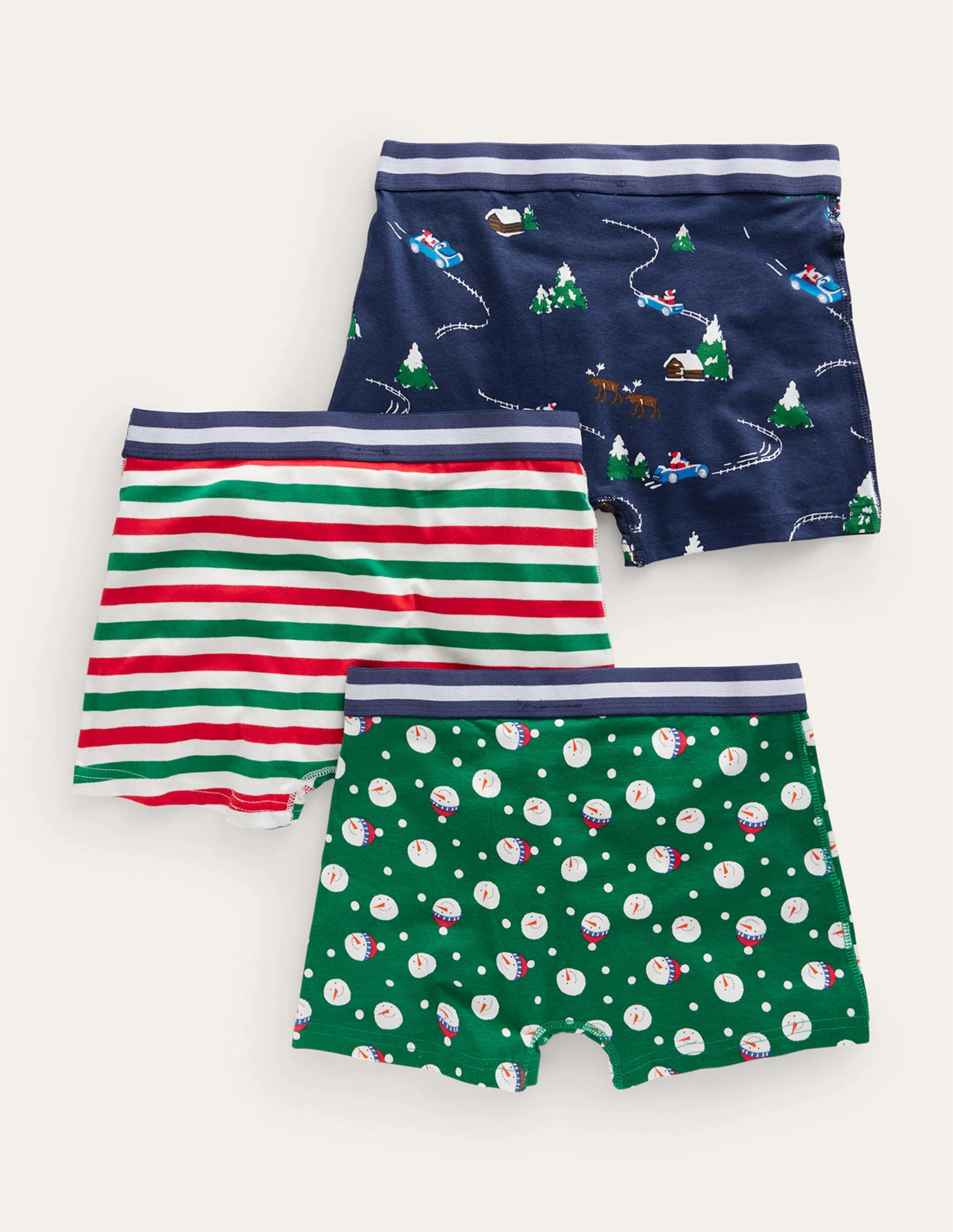 Boxershorts im 3er-Pack-Bunt Festlich - Image 2