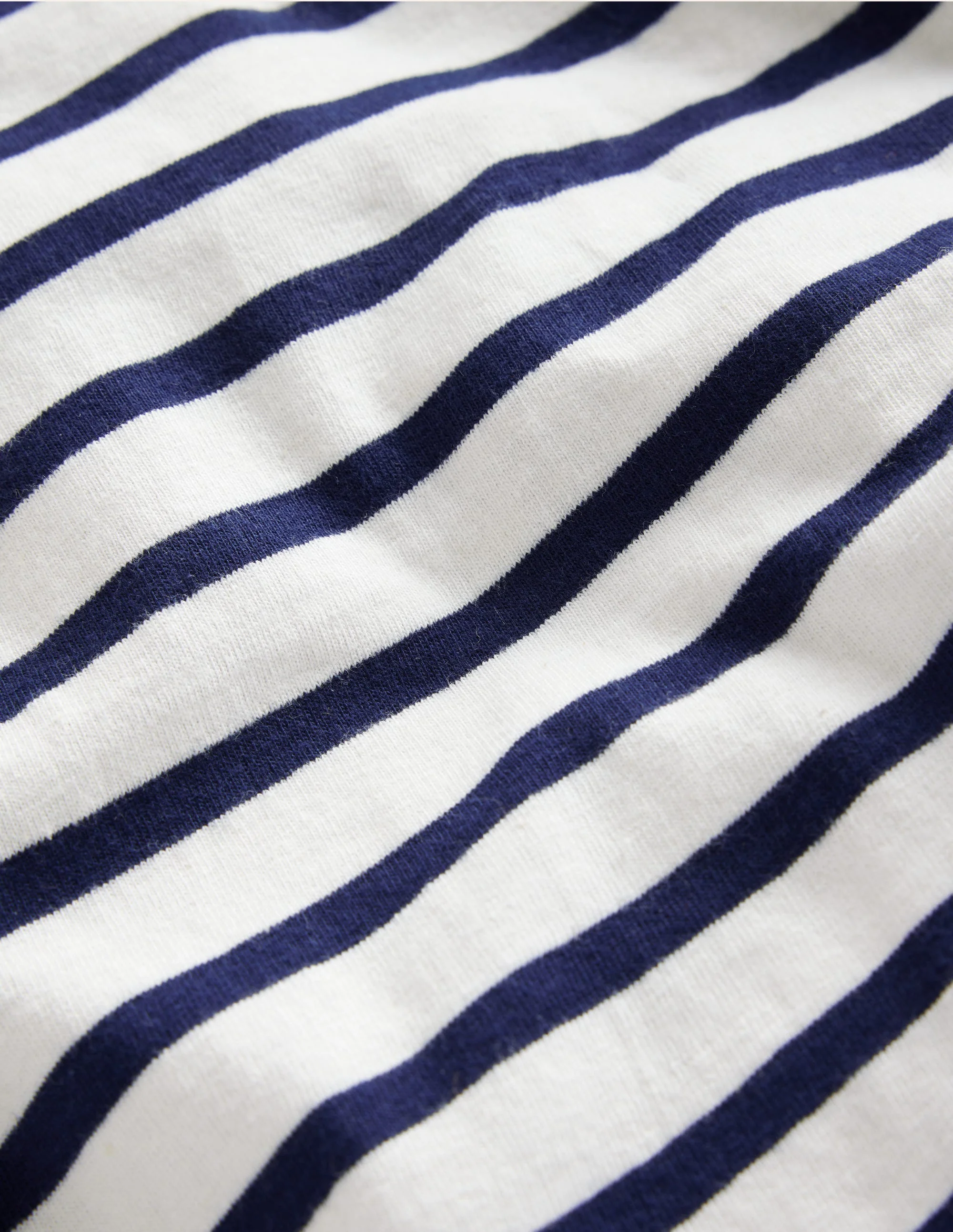 Breton-T-Shirt für den Alltag-Naturweiß/ Schuluniform-Marineblau - Image 3