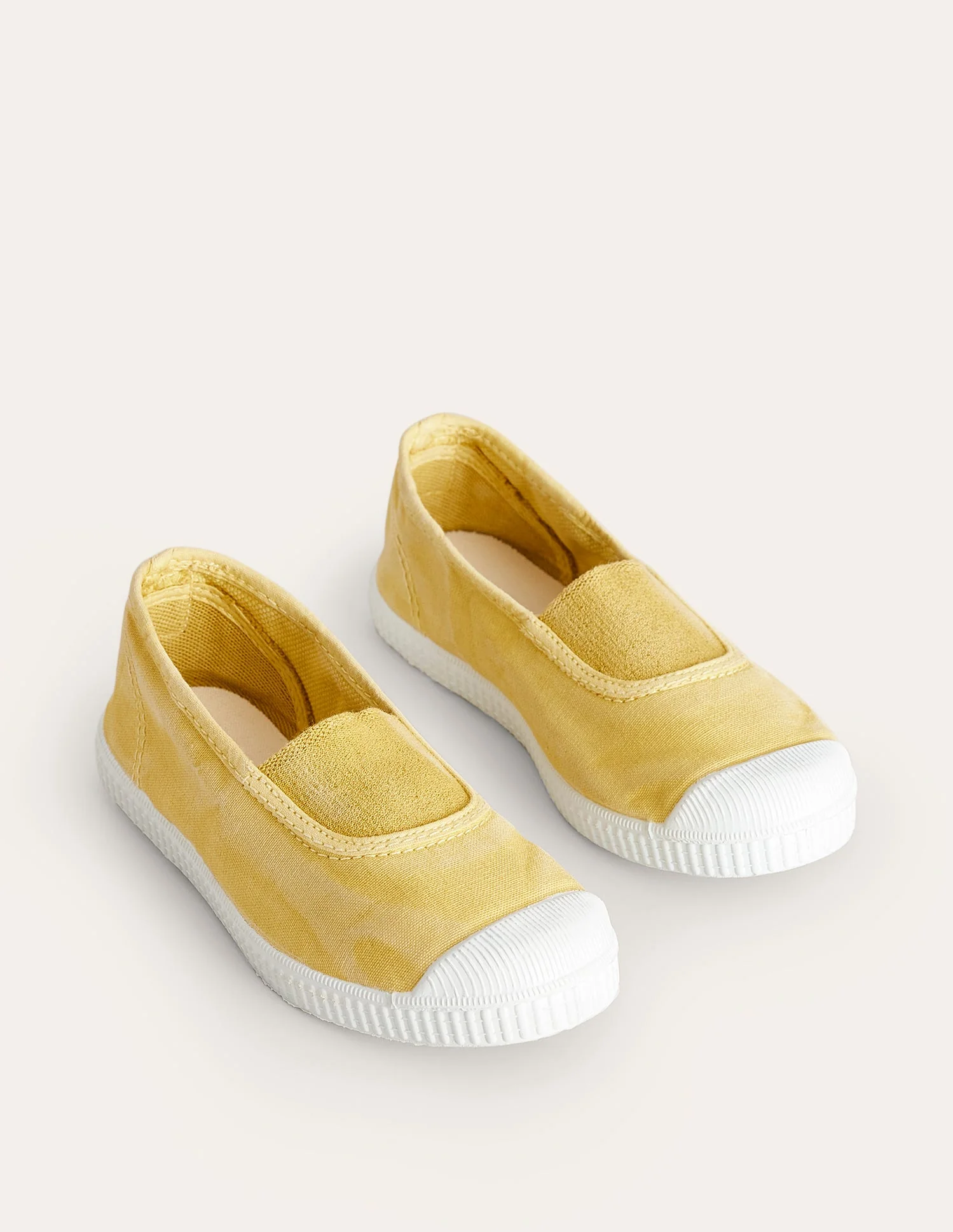 Canvas-Turnschuhe-Gelb - Image 2
