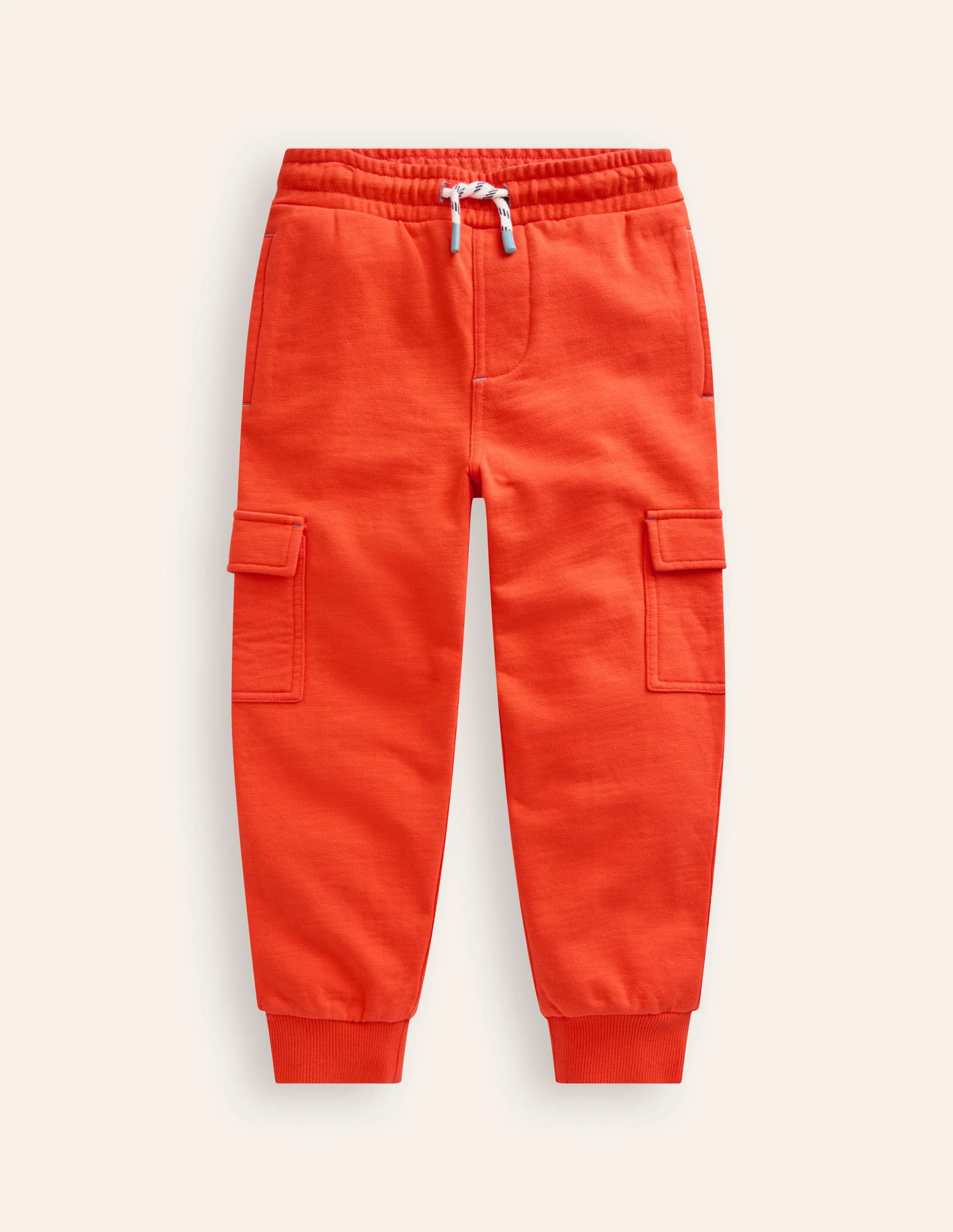 Cargo-Jogginghose-Abendrot-Orange