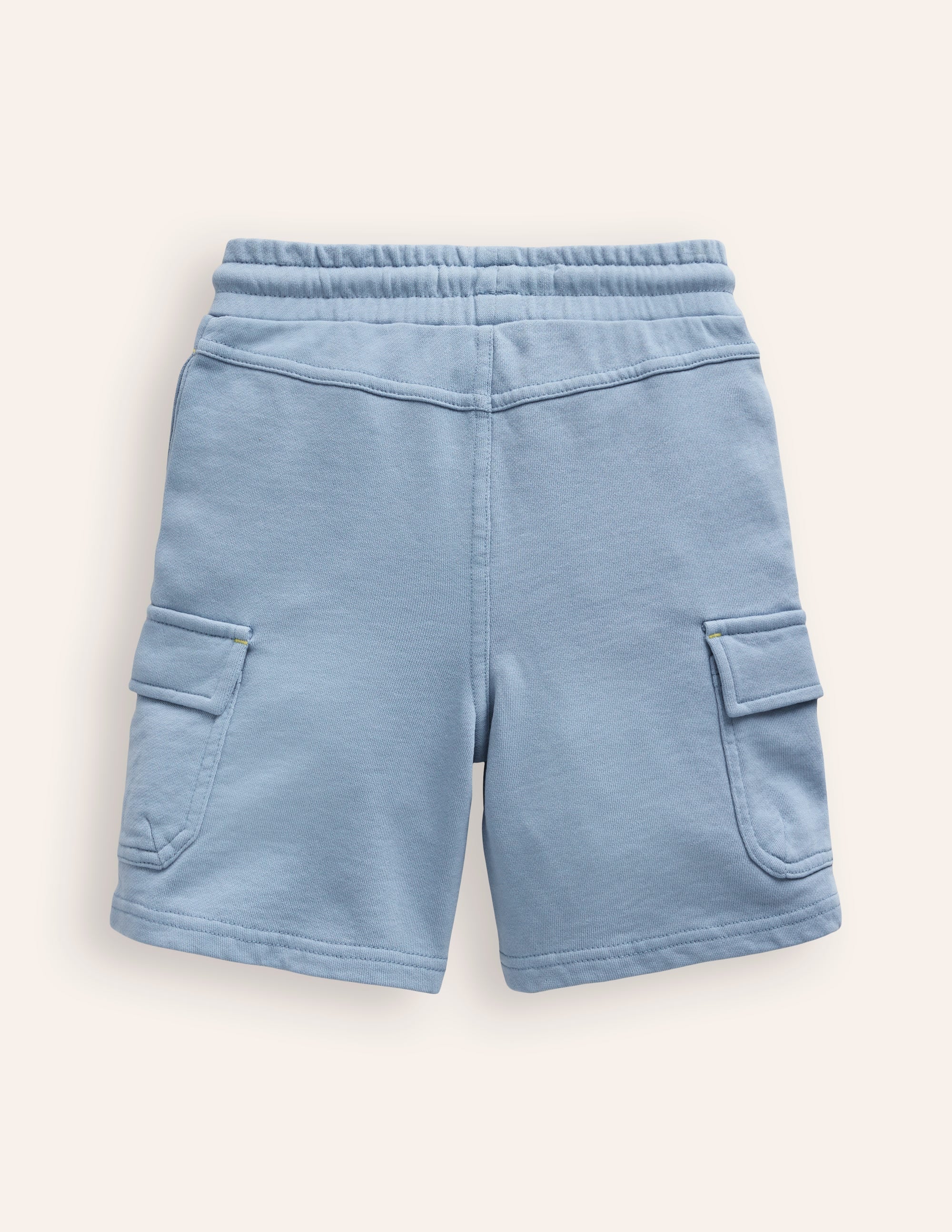 Cargo-Shorts aus Jersey-Kieselblau - Image 2