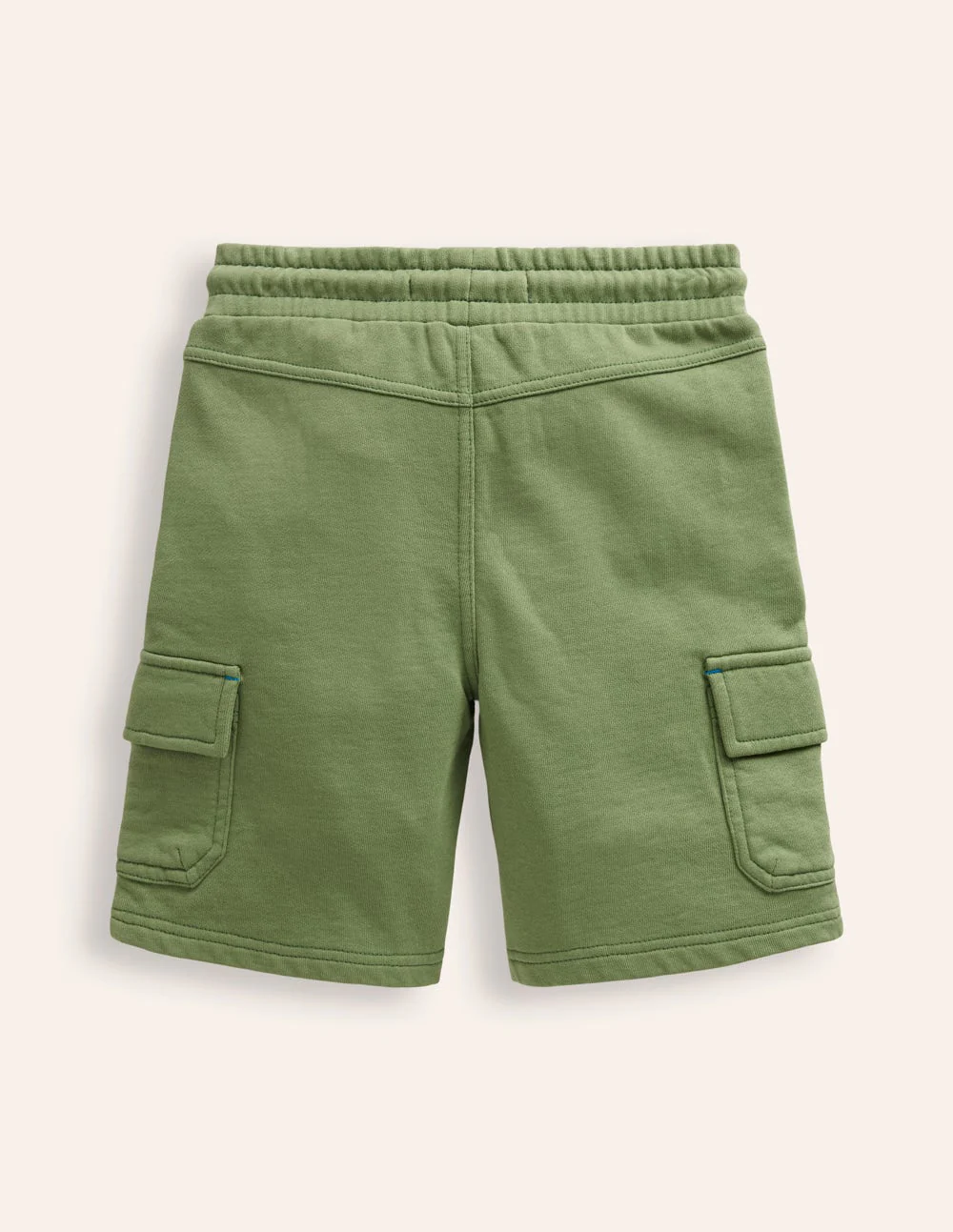 Cargo-Shorts aus Jersey-Safarigrün - Image 2
