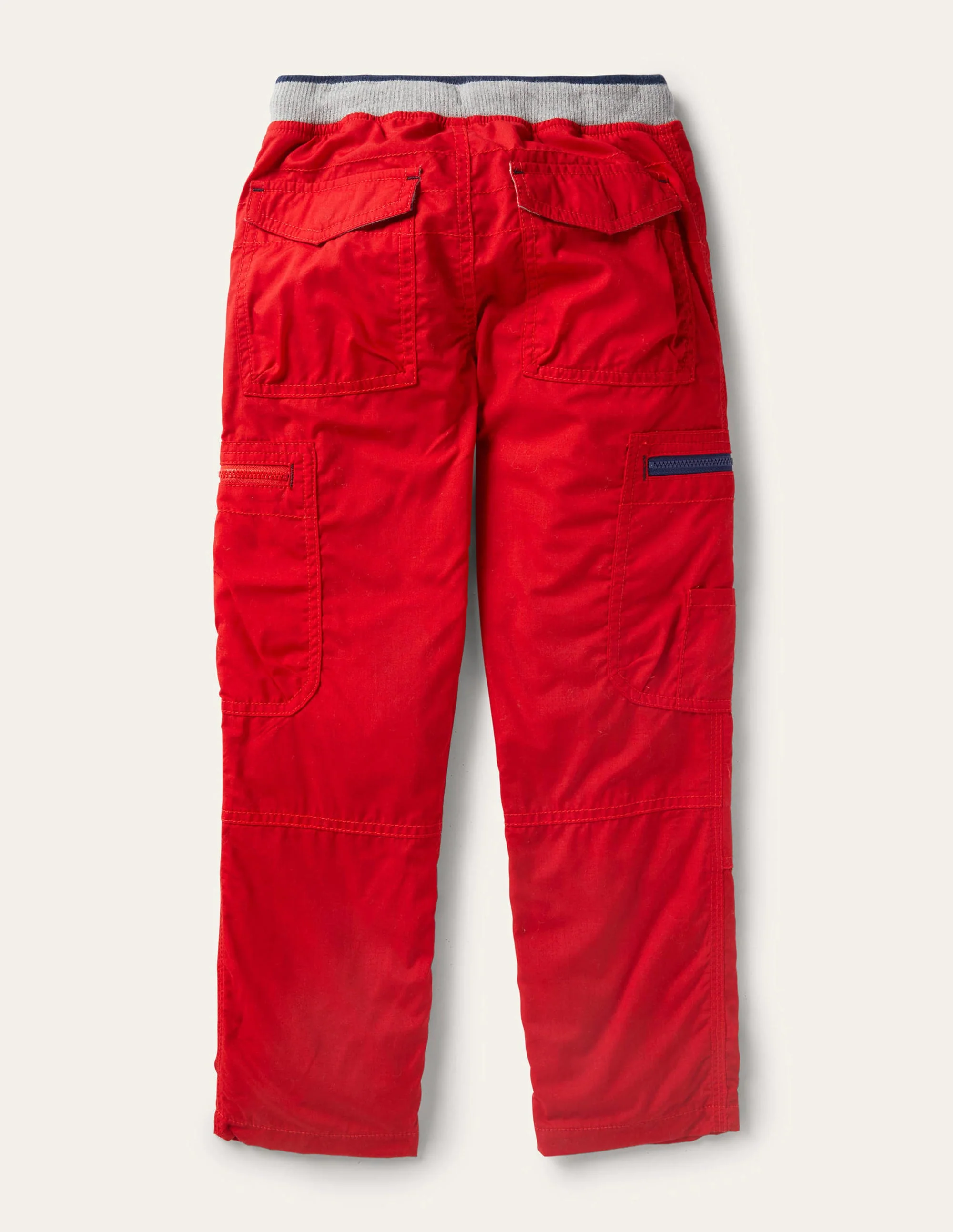 Cargohose mit kuscheligem Futter-Rockabilly-Rot - Image 2