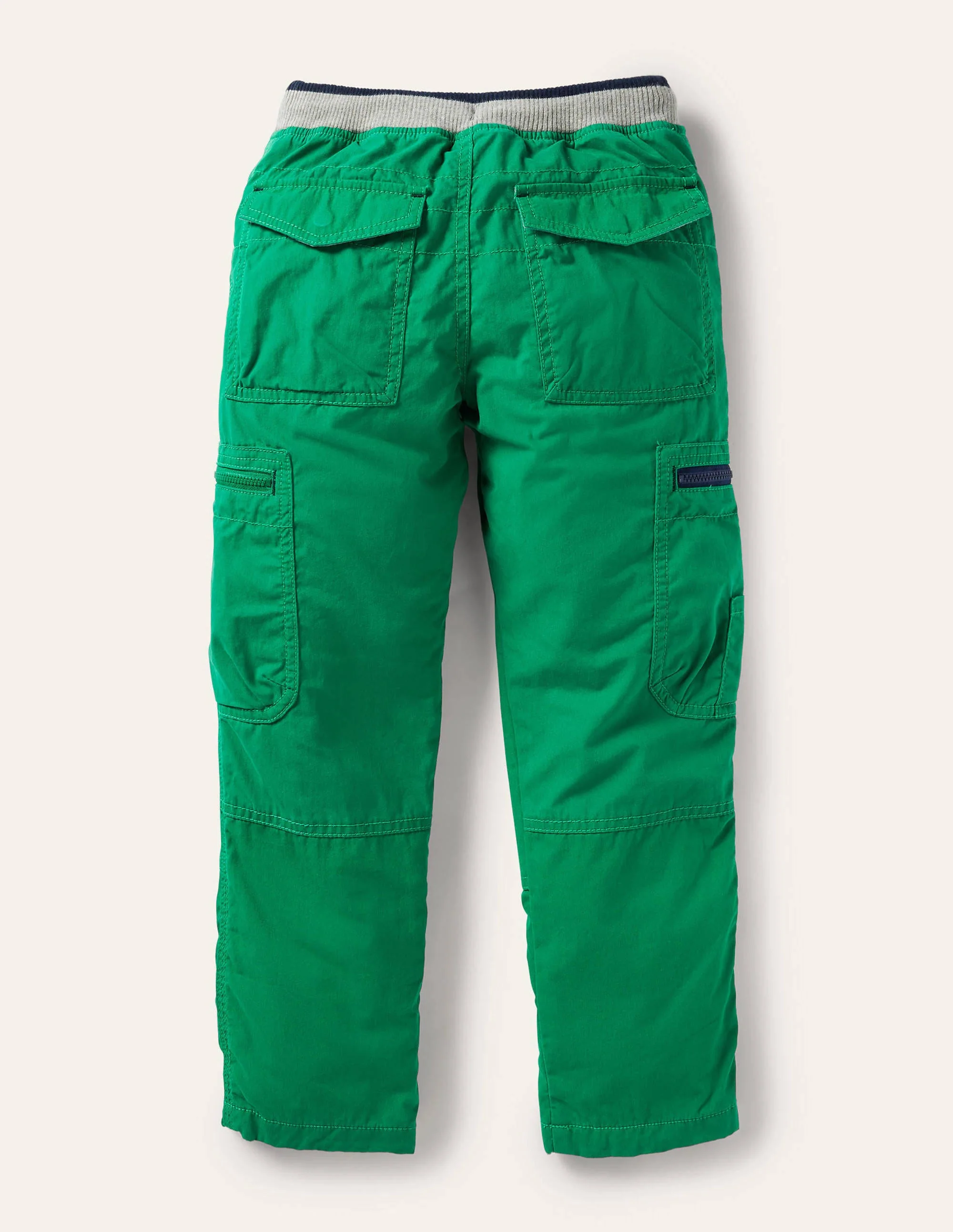 Cargohose mit kuscheligem Futter-Schottengrün - Image 2