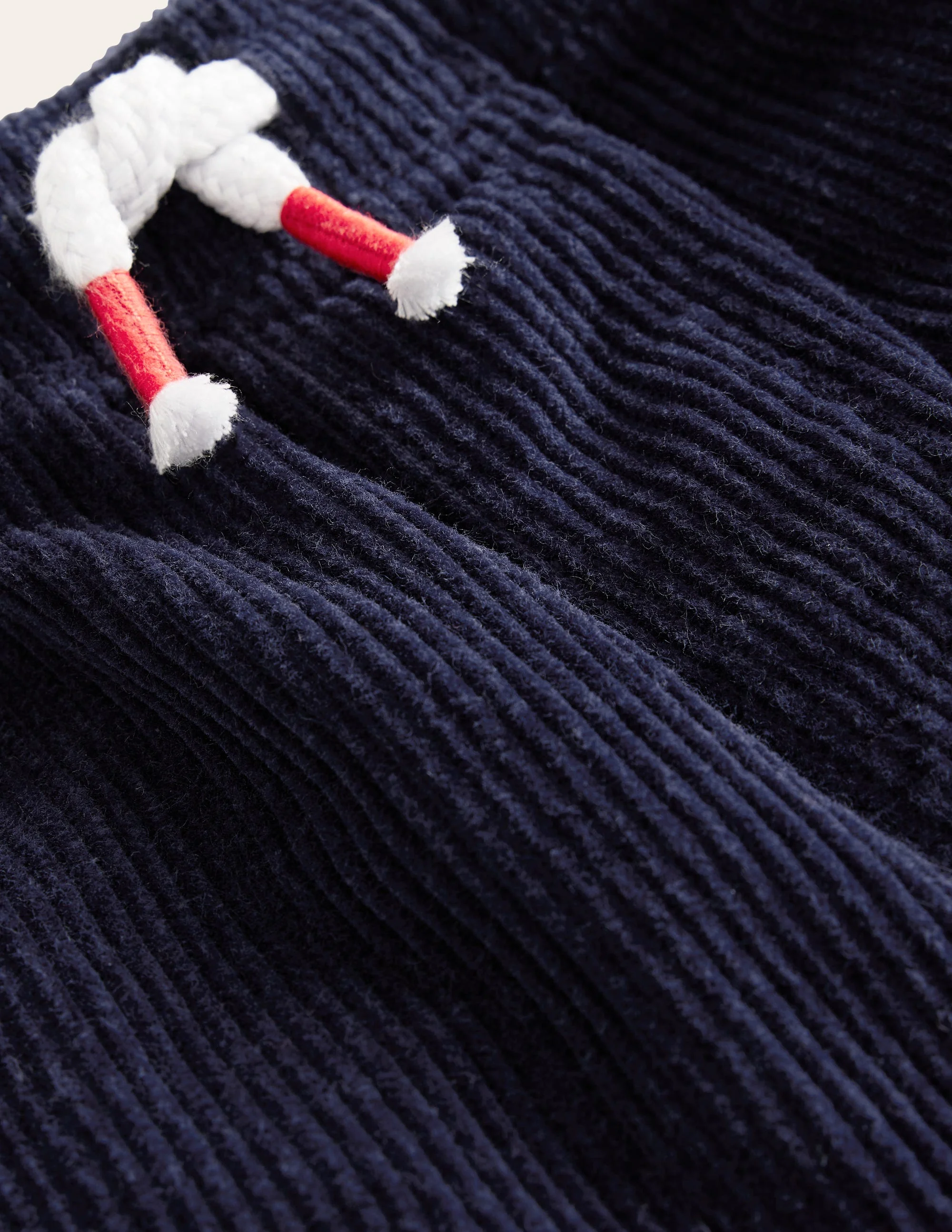 Cord Shorts-Schuluniform-Marineblau - Image 3