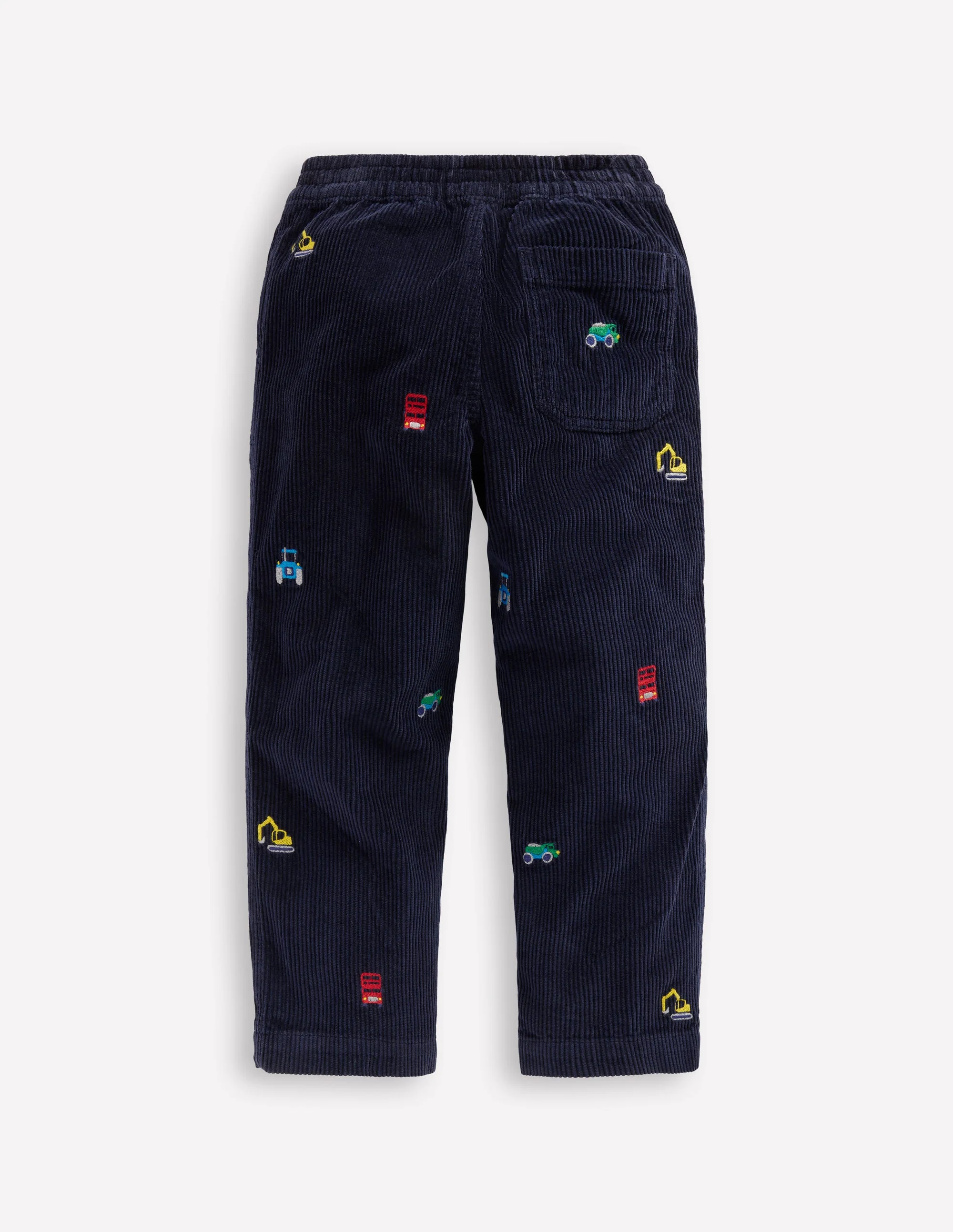 Cordhose zum Hineinschlüpfen-Baufahrzeuge Stickerei - Image 2